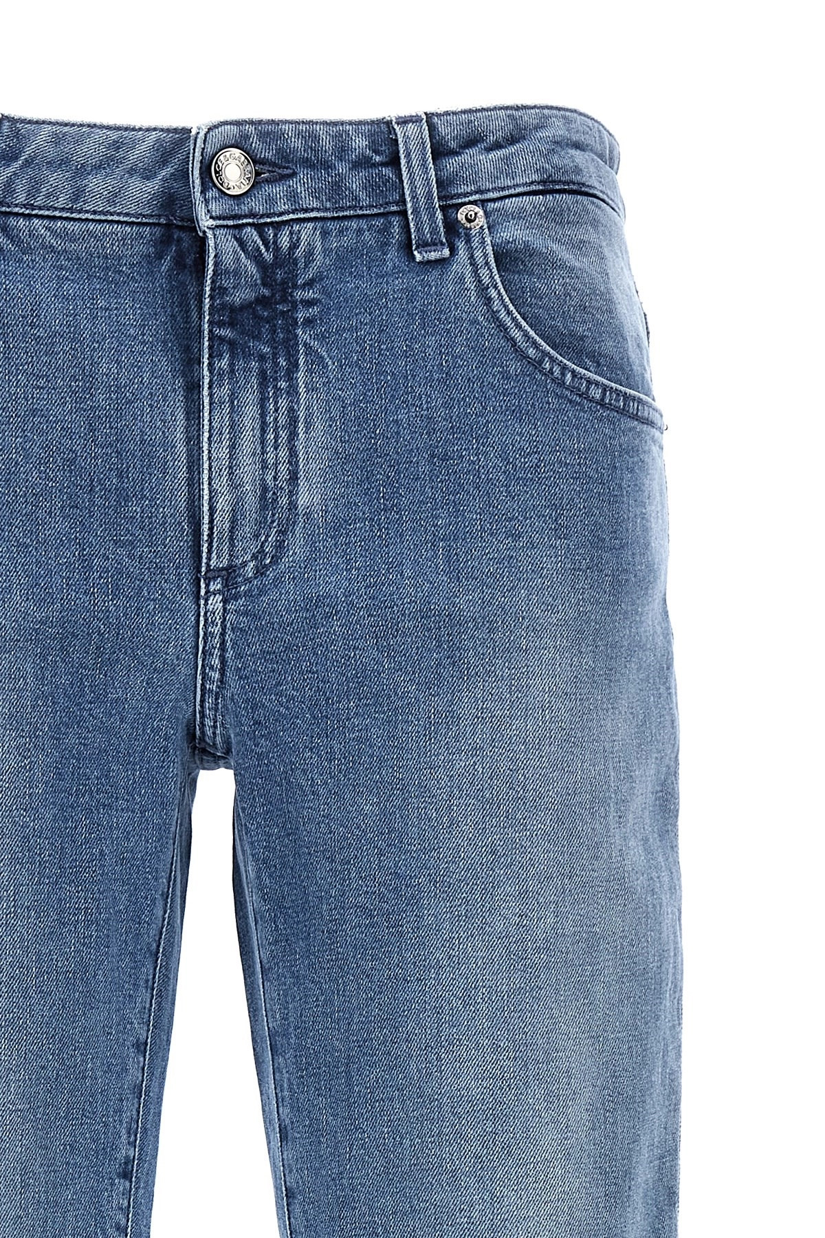 Logo plaque jeans - 4