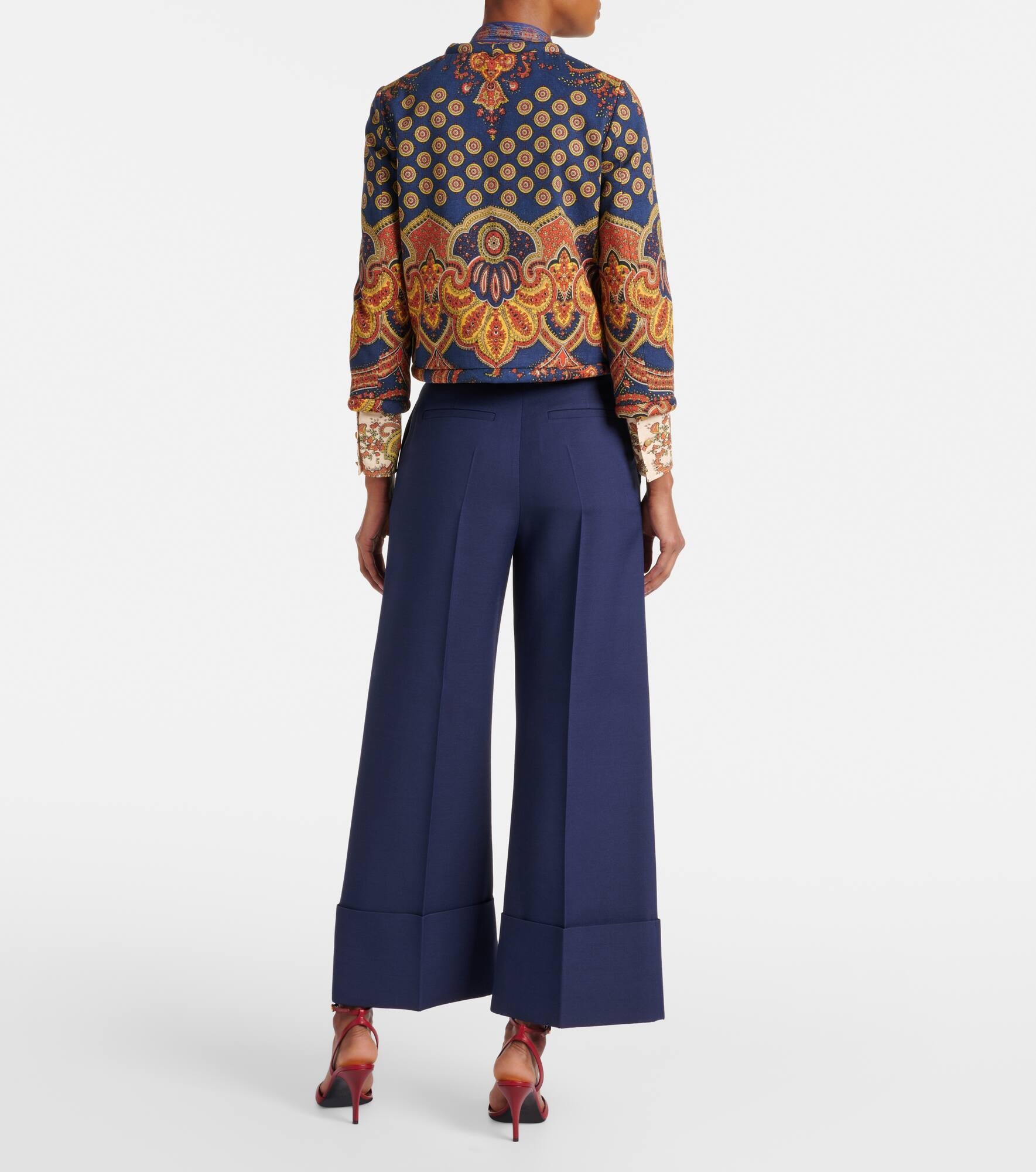 Voyage Imaginaire cotton jacket - 3
