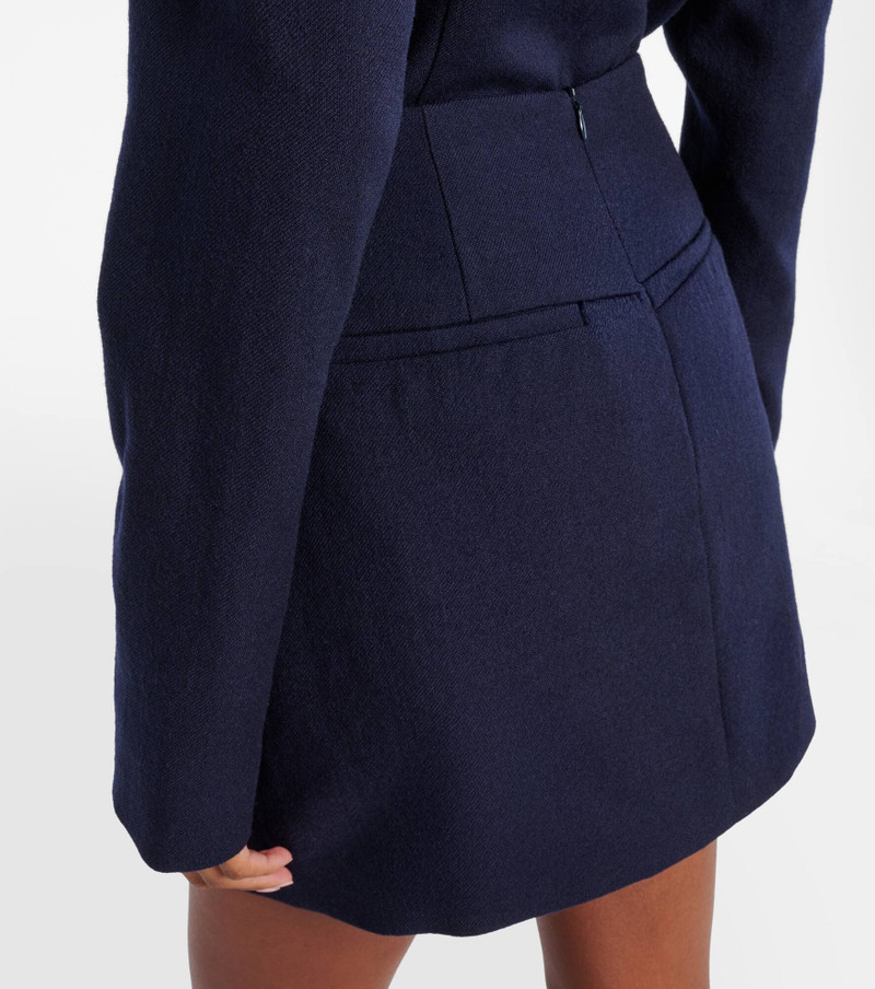 Jeanette virgin wool miniskirt 5