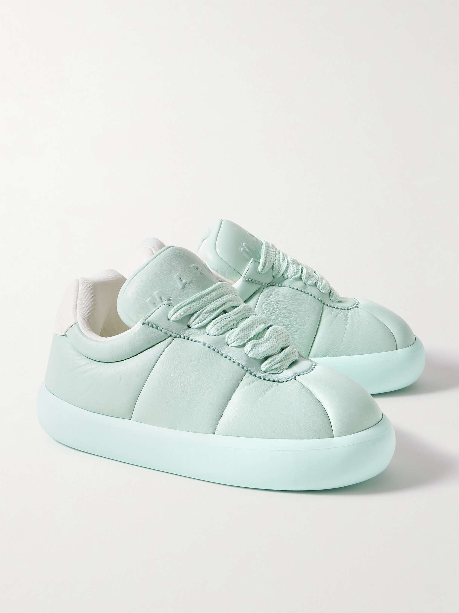 Bigfoot 2.0 Logo-Embossed Padded Quilted Leather Sneakers - 3