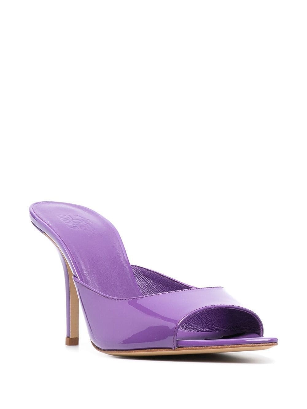 Perni 100mm patent-leather mules - 2