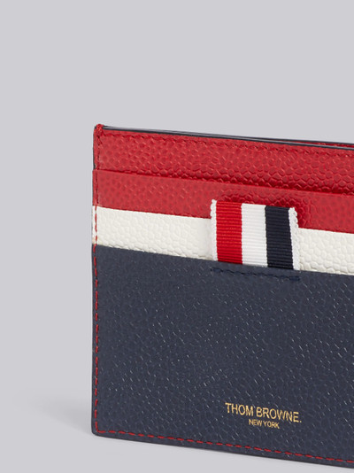 Thom Browne RWB Pebbled Card Holder outlook