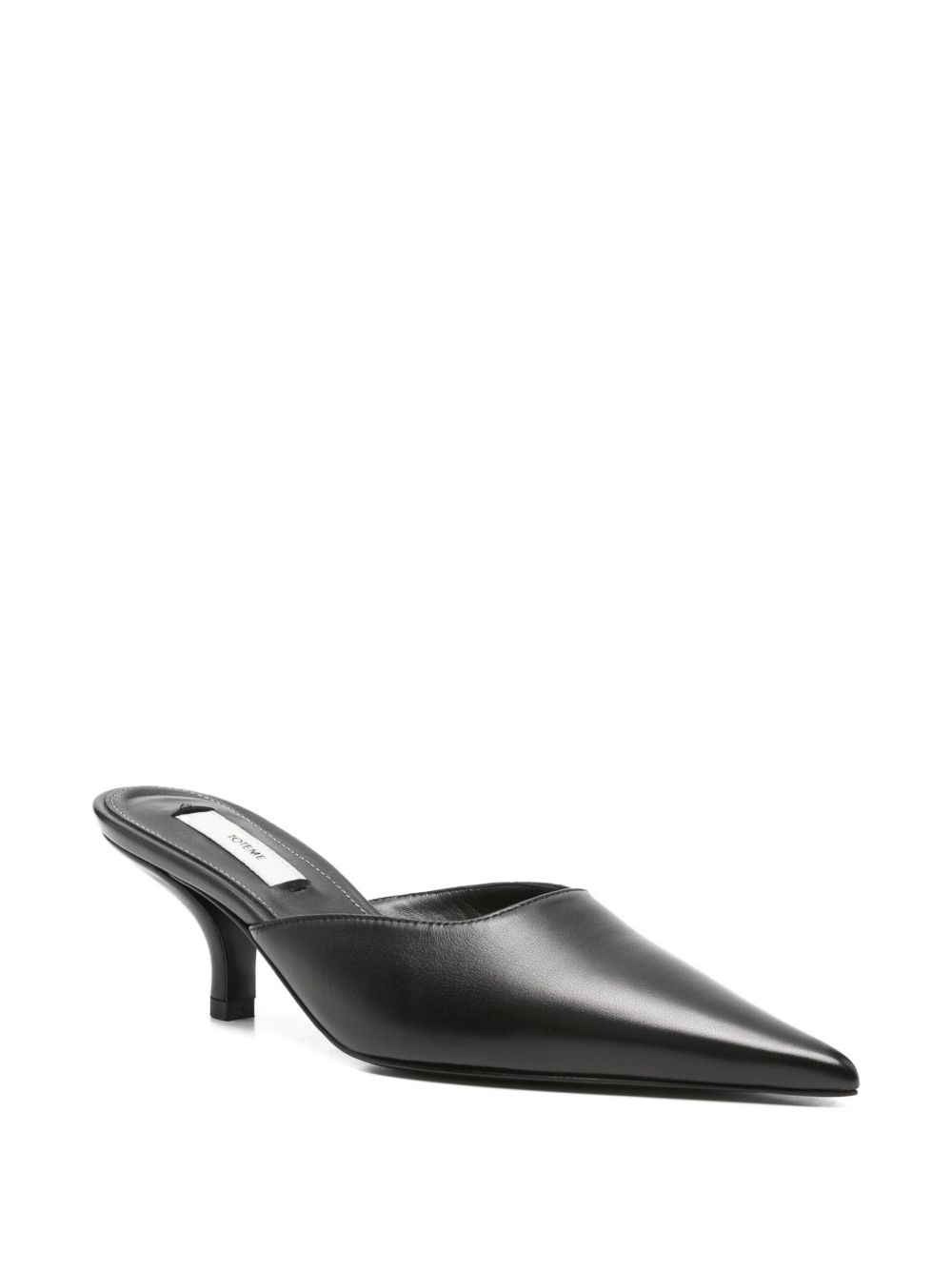 55mm pointed-toe mules - 2
