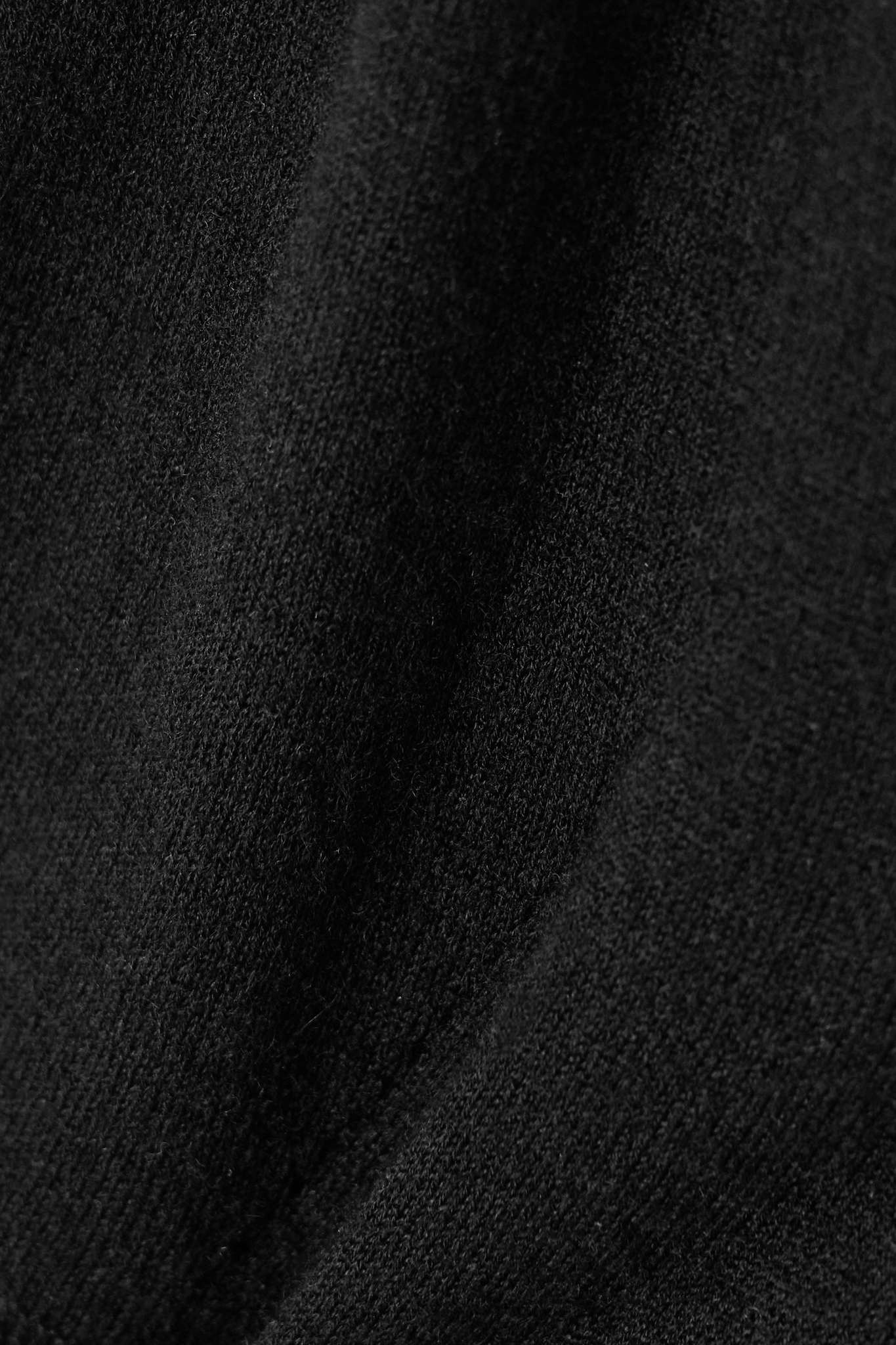 Divine pointelle-trimmed cashmere bralette - 4
