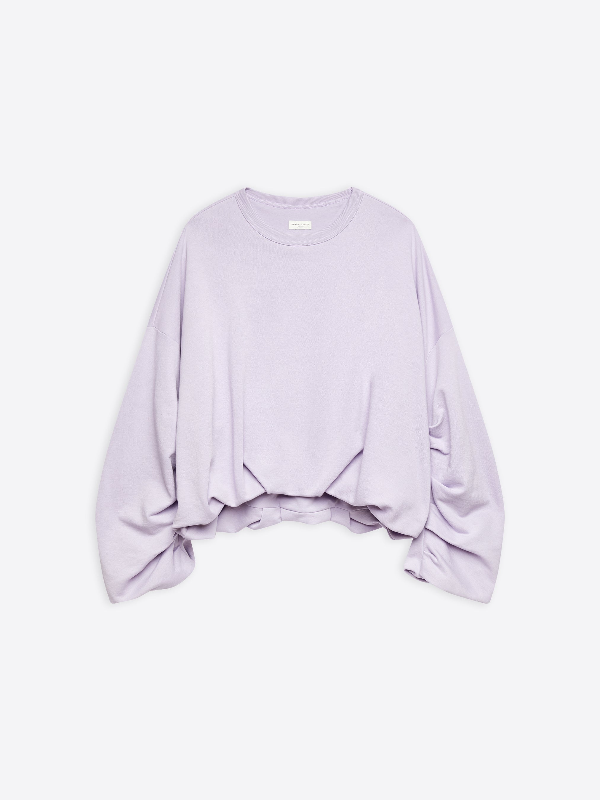 DRAPED SWEATSHIRT