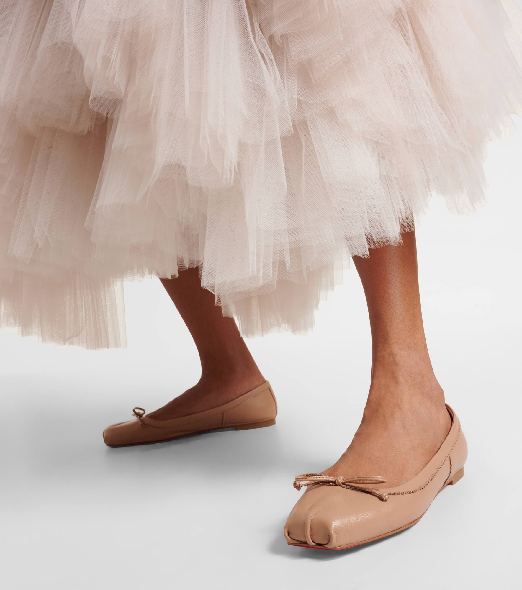 Mamadrague leather ballet flats - 4