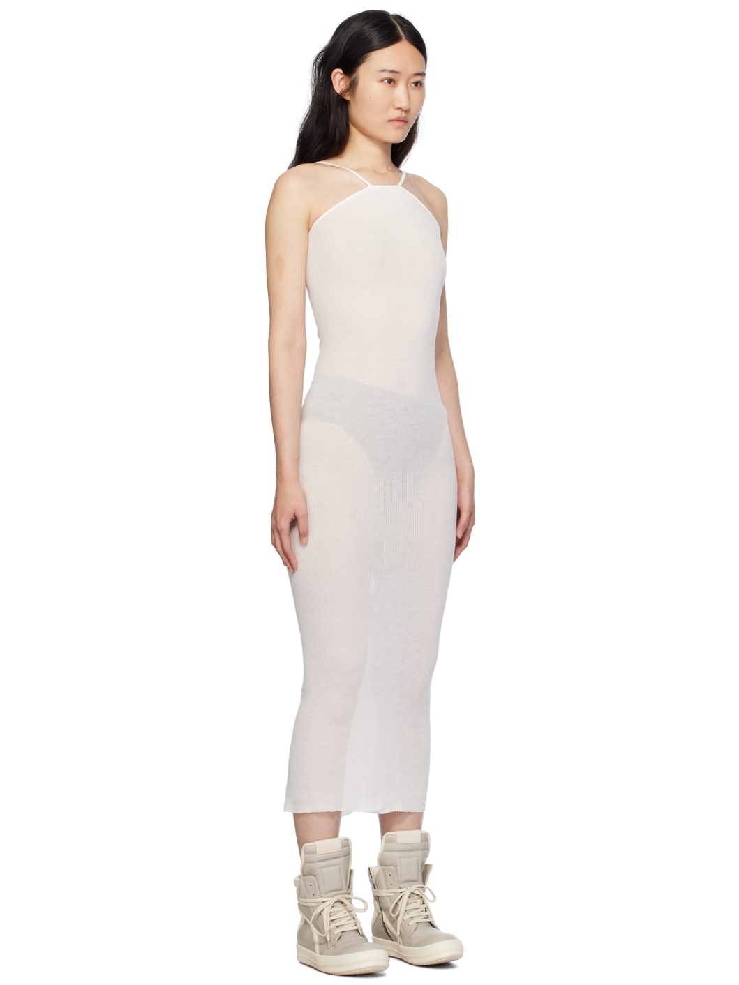 White Skorpio Midi Dress - 2