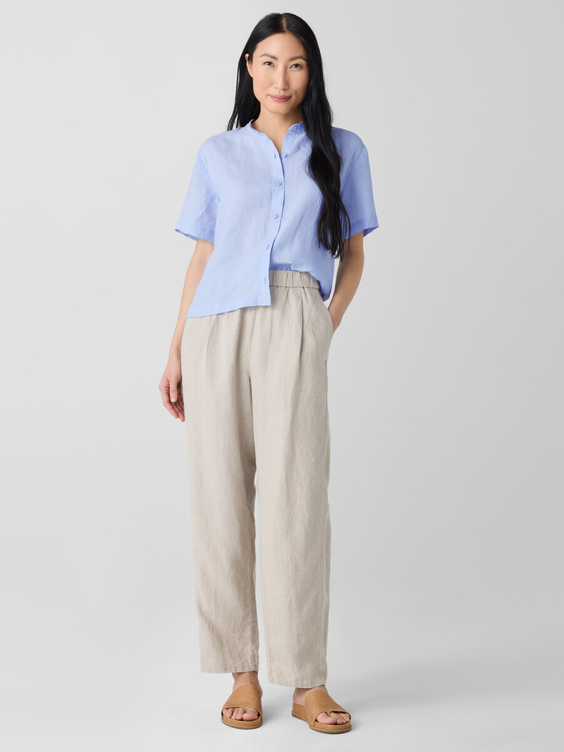 EILEEN FISHER Organic Linen Lantern Pant outlook