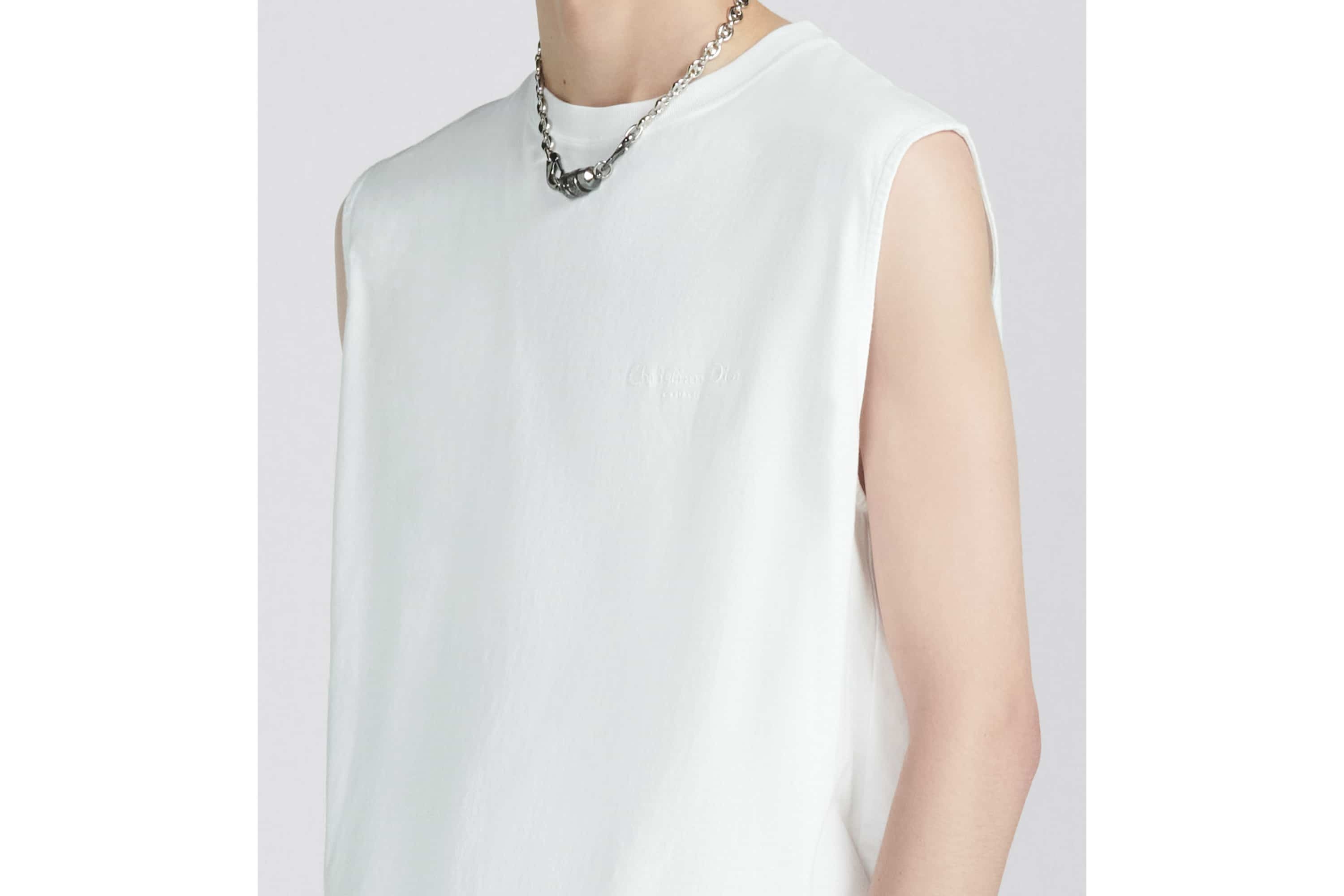 Relaxed-Fit Christian Dior Couture Sleeveless T-Shirt - 7