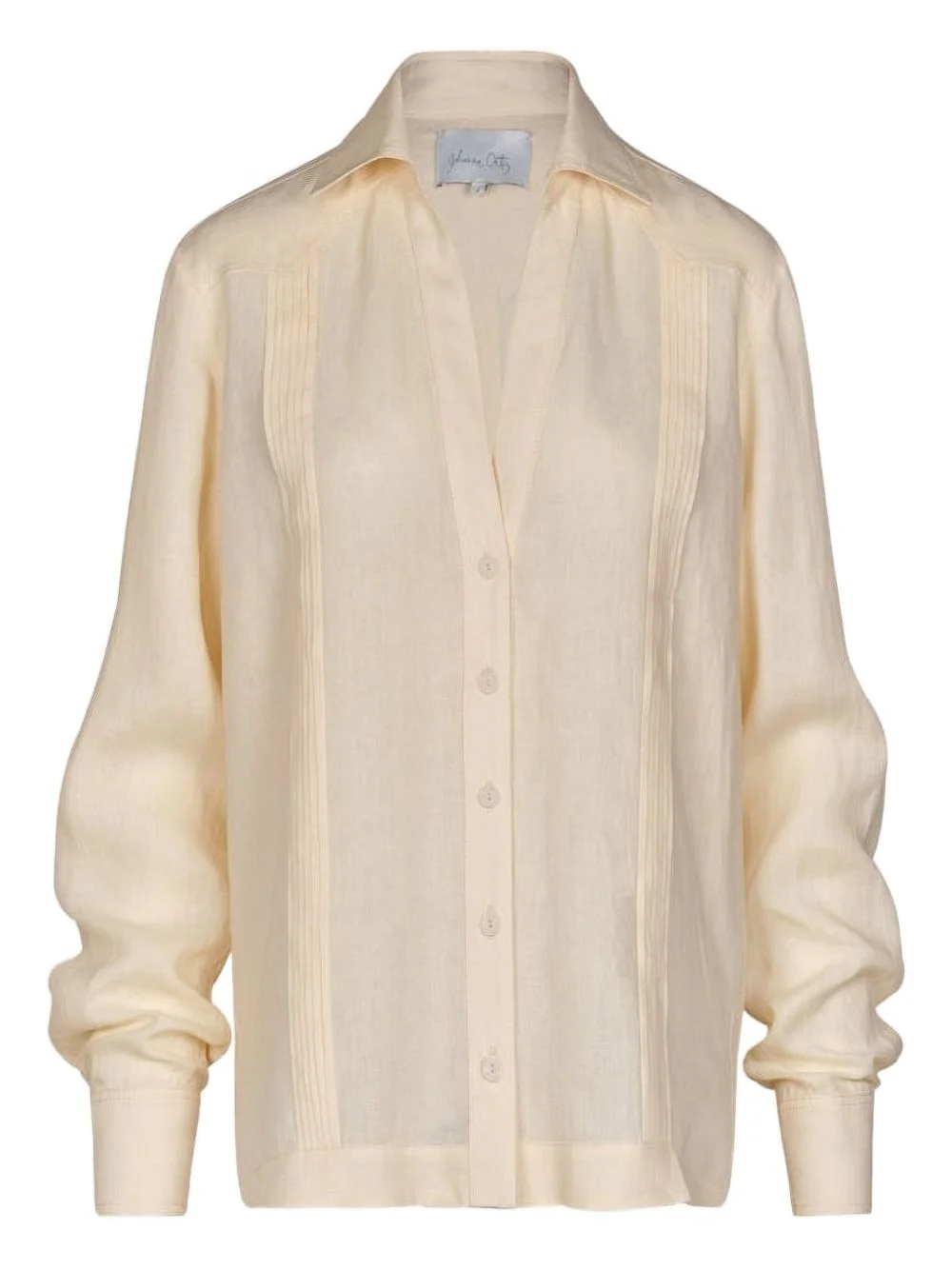 Manly Guayabera linen shirt - 1