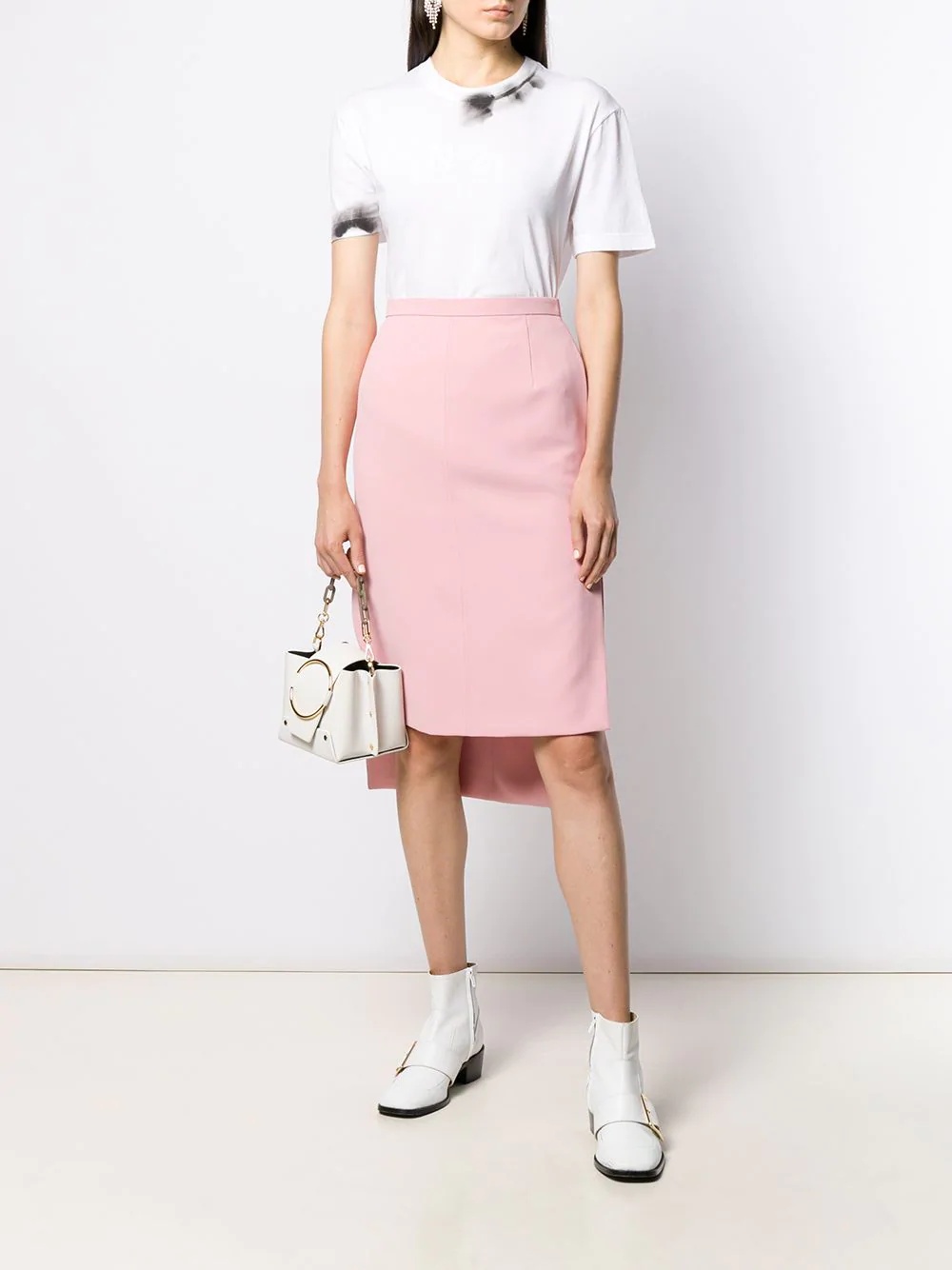 high low hem skirt - 2