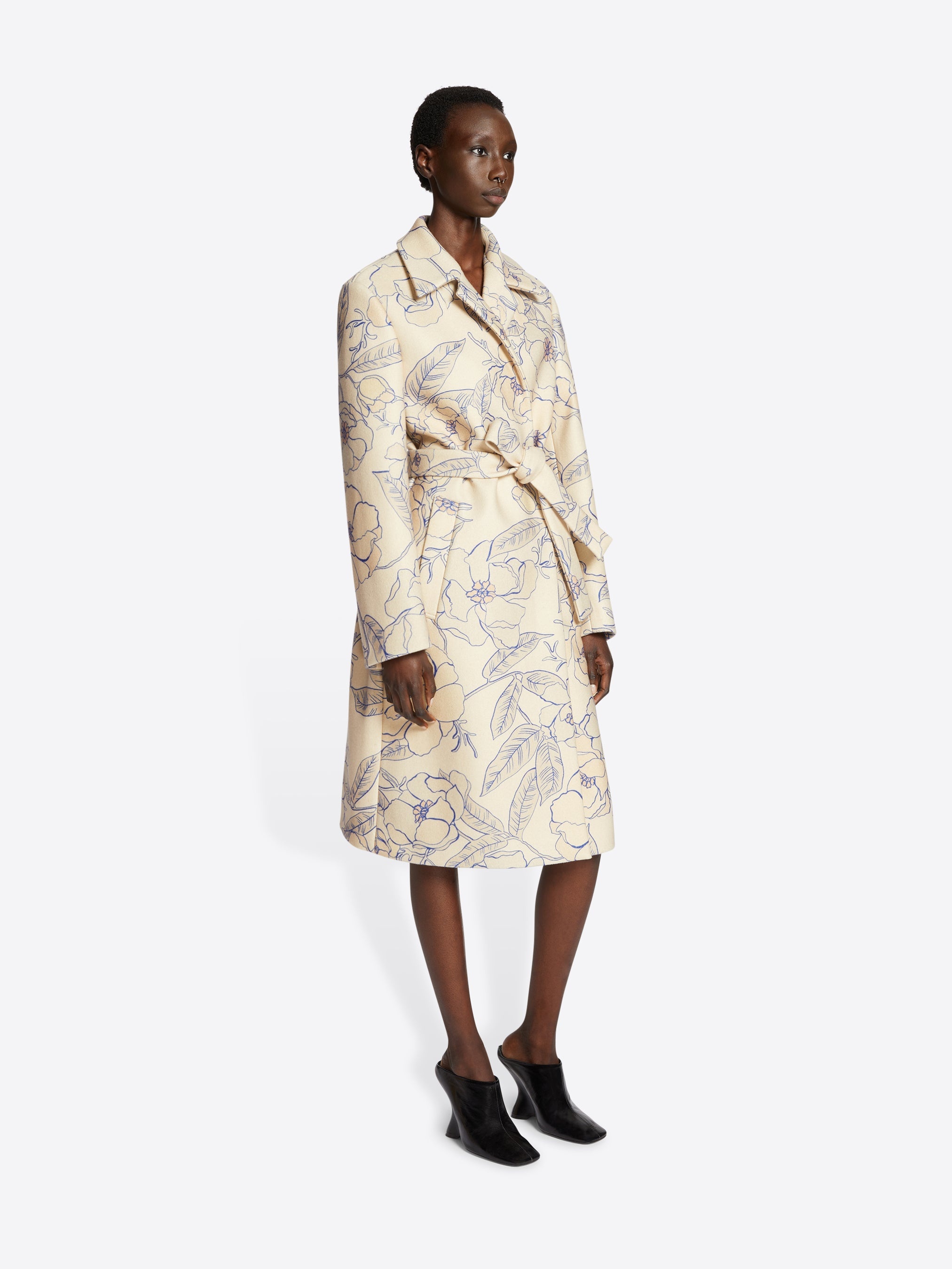 FLORAL COAT - 3