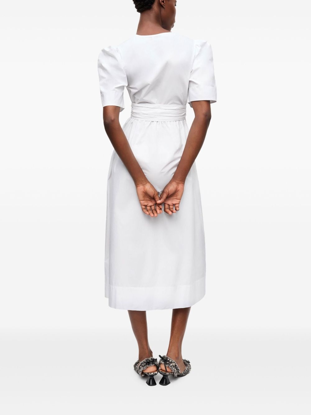 bow-detailing dress - 4