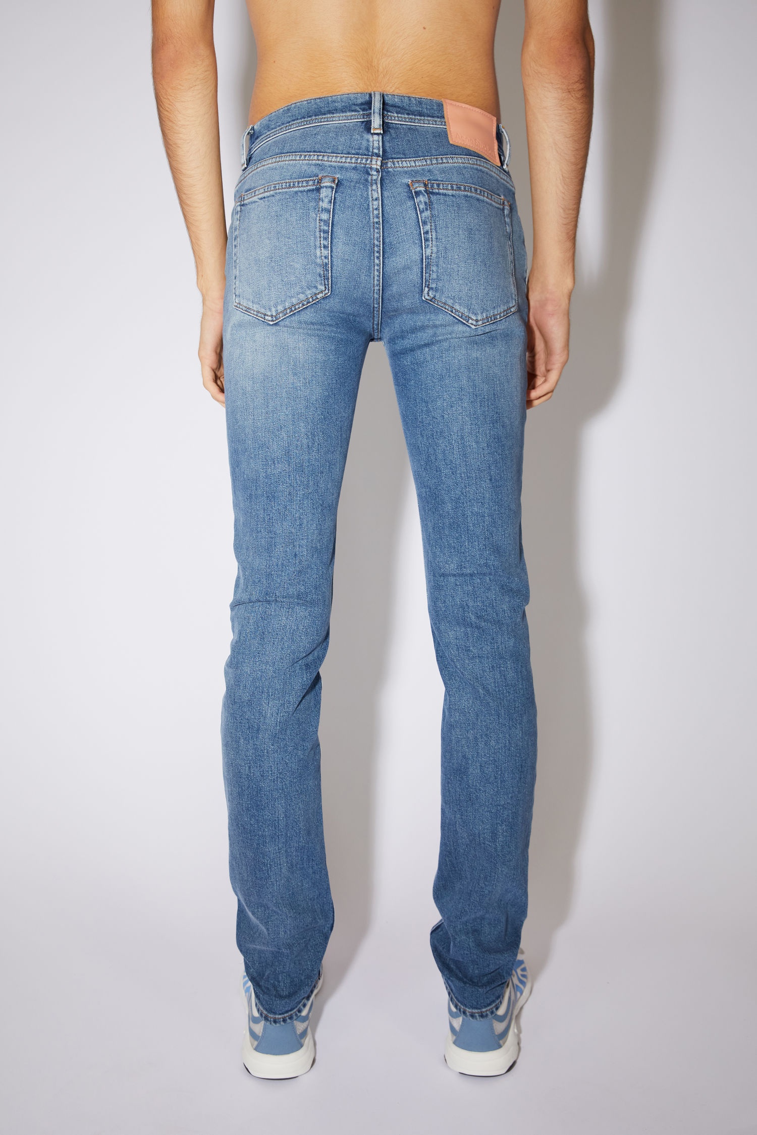 Skinny fit jeans - Mid Blue - 3