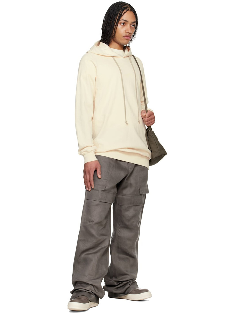 Rick Owens Gray Hollywood Stefan Cargo Pants outlook