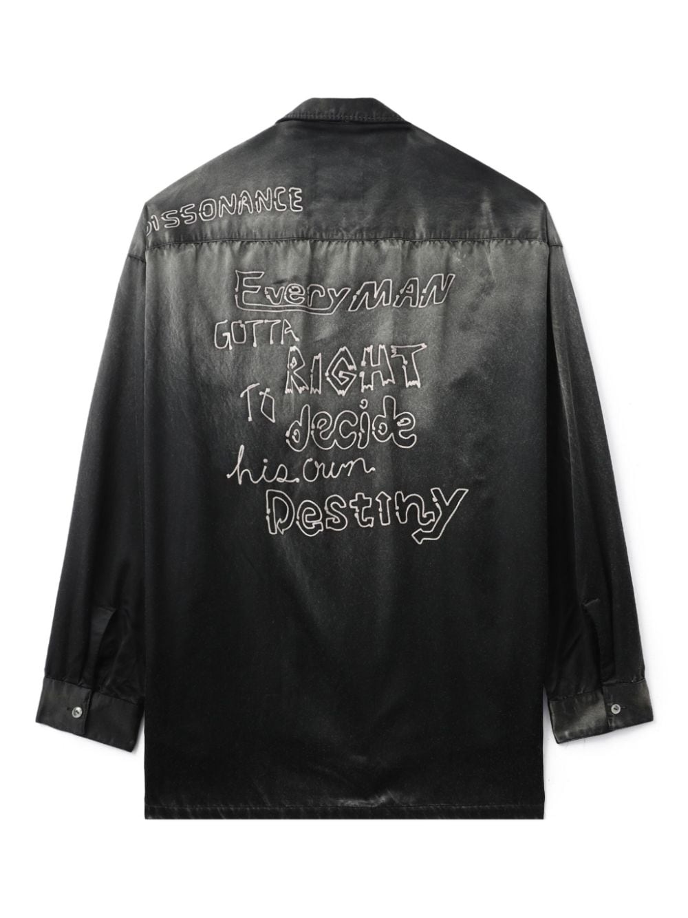 logo-patch shirt - 6
