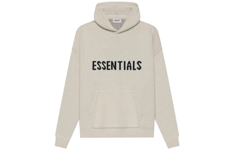 Fear of God Essentials SS21 Knit Logo Hoodie 'Moss' FOG-SS21-640 - 2