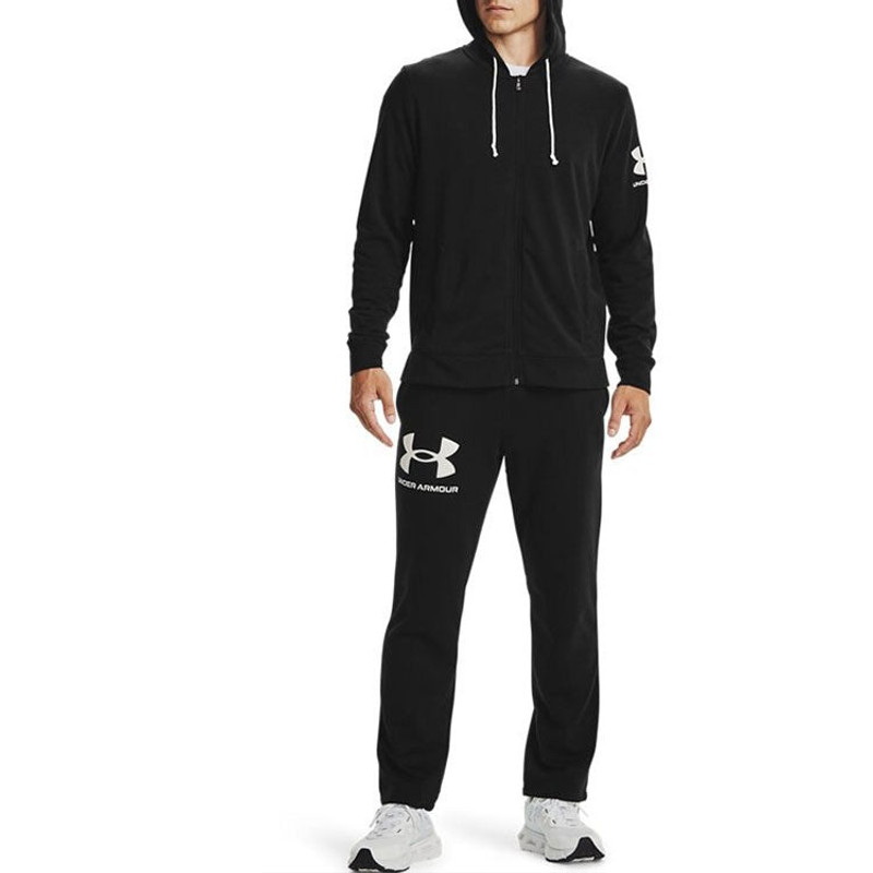 Under Armour Under Armour Rival Terry Logo Fleece Sweatpants 'Black' 1361644-001 outlook