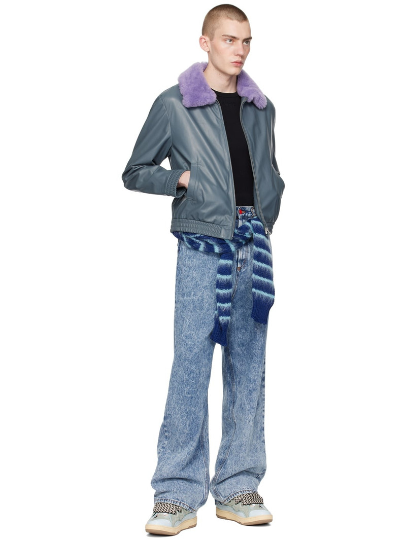 MEMBERS OF THE RAGE Blue Baggy Jeans outlook