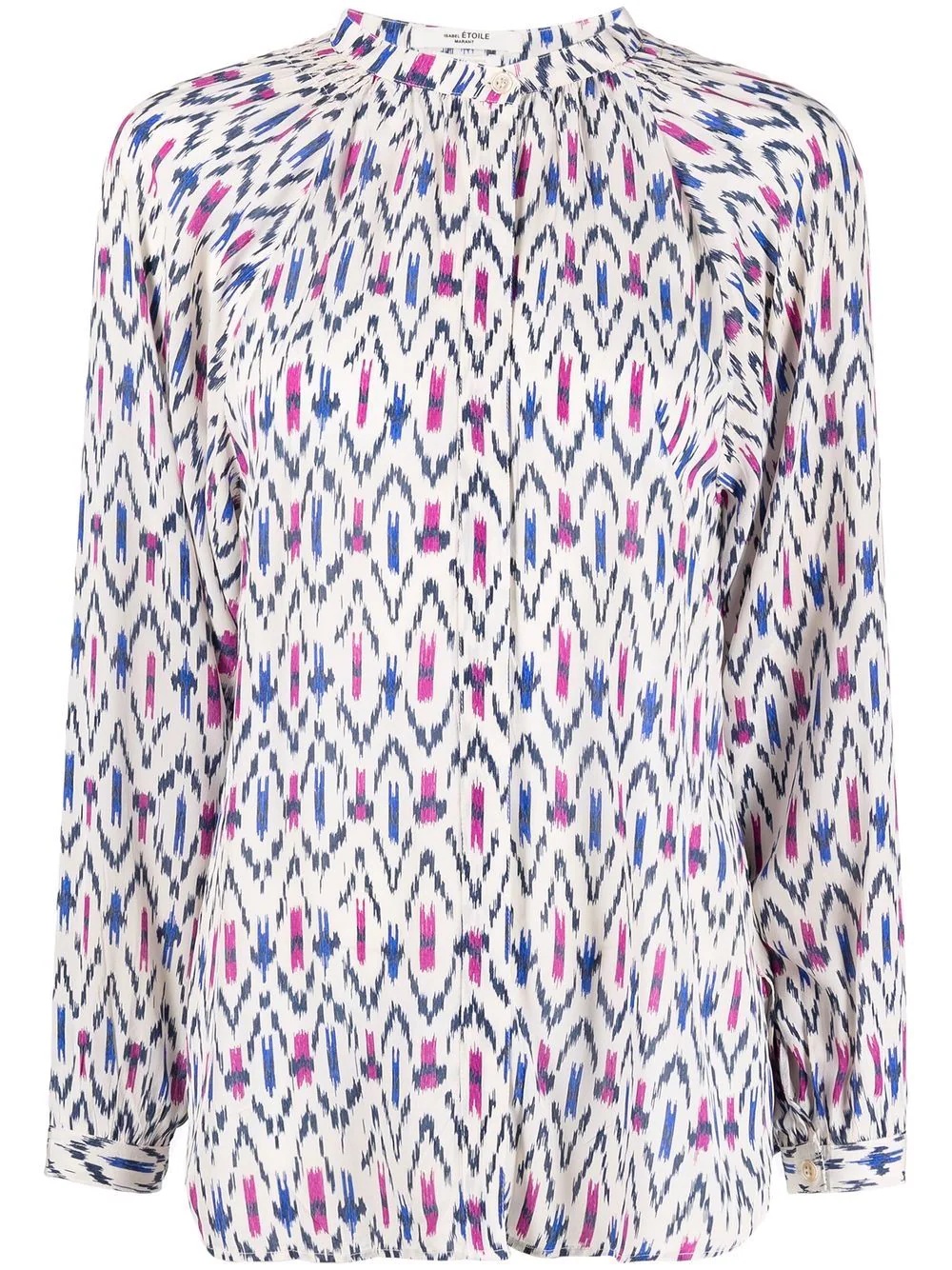 aurora geometric-print shirt - 2