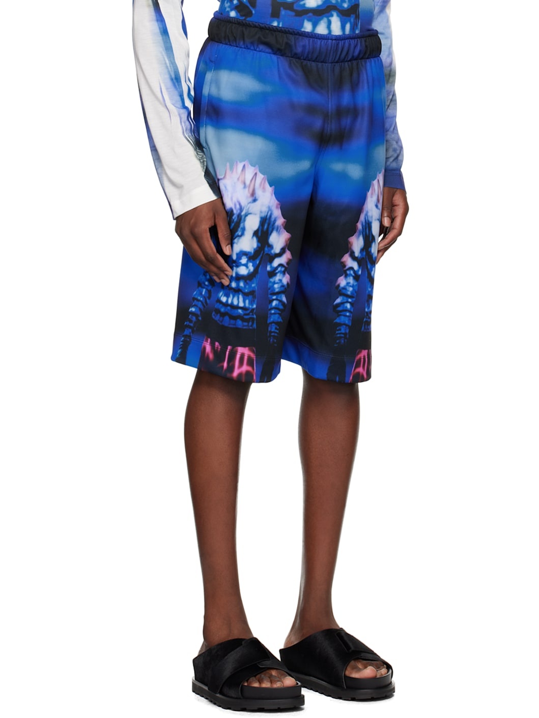 Blue 300AD Kojo Shorts - 2