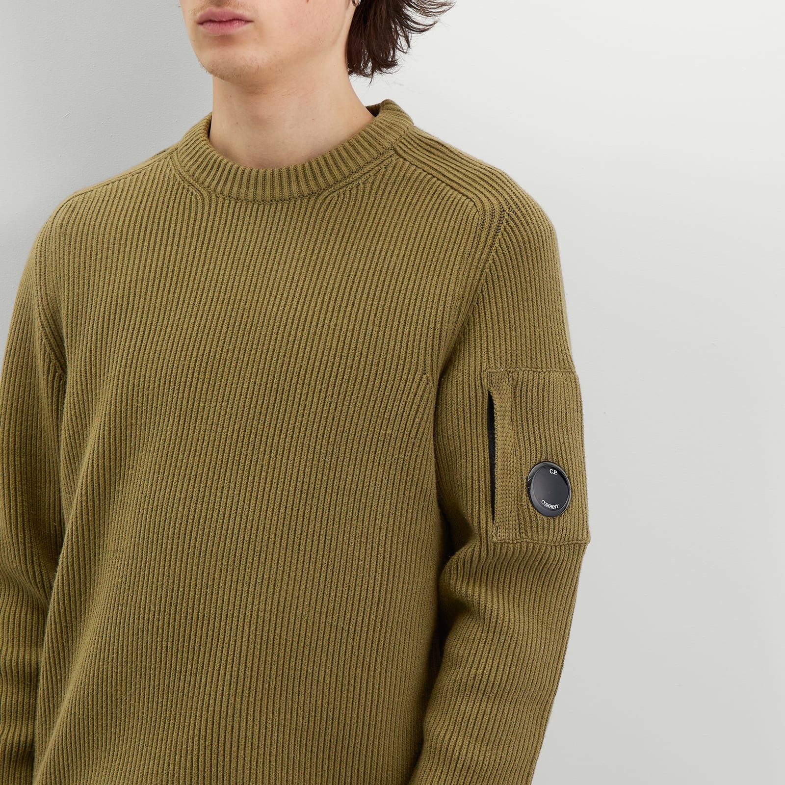 C.P. Company Full Rib Crew Neck Jumper - 5