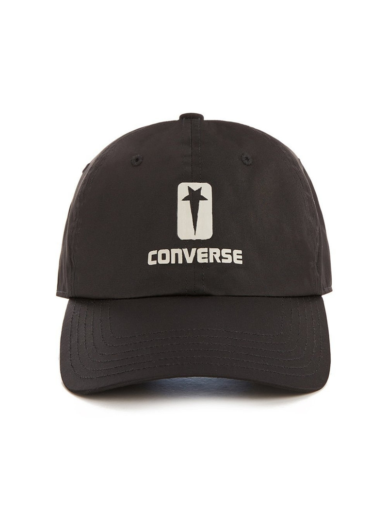 Converse x rick owens drkshdw black performance logo cap 1