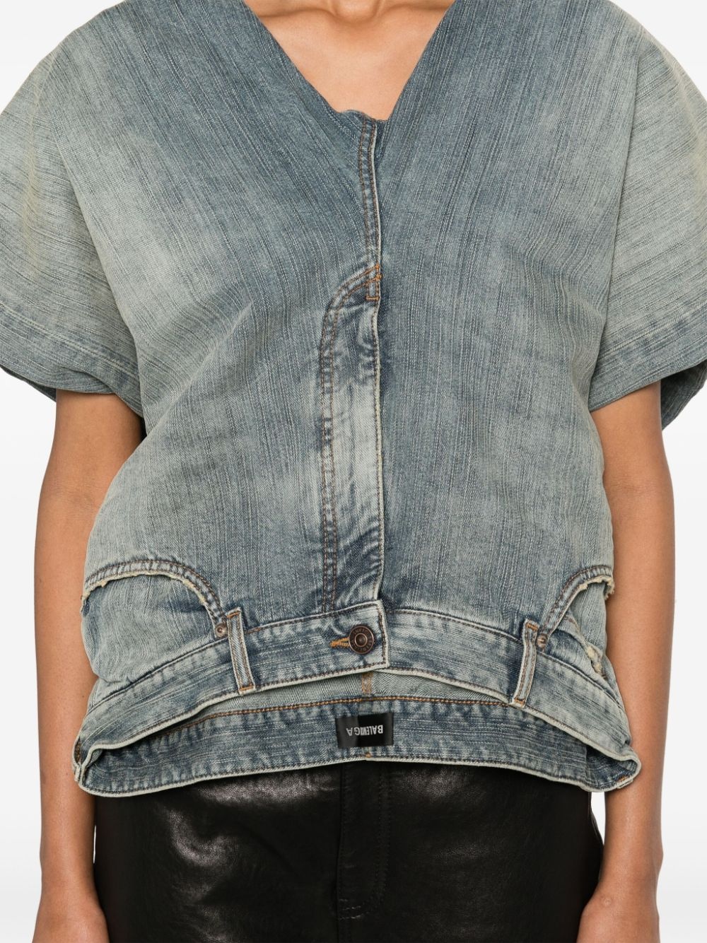 Denim Pants top - 5