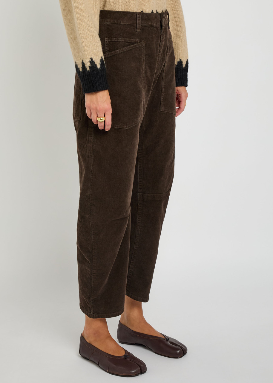 Nili Lotan Shon Barrel-leg Corduroy Trousers - 2