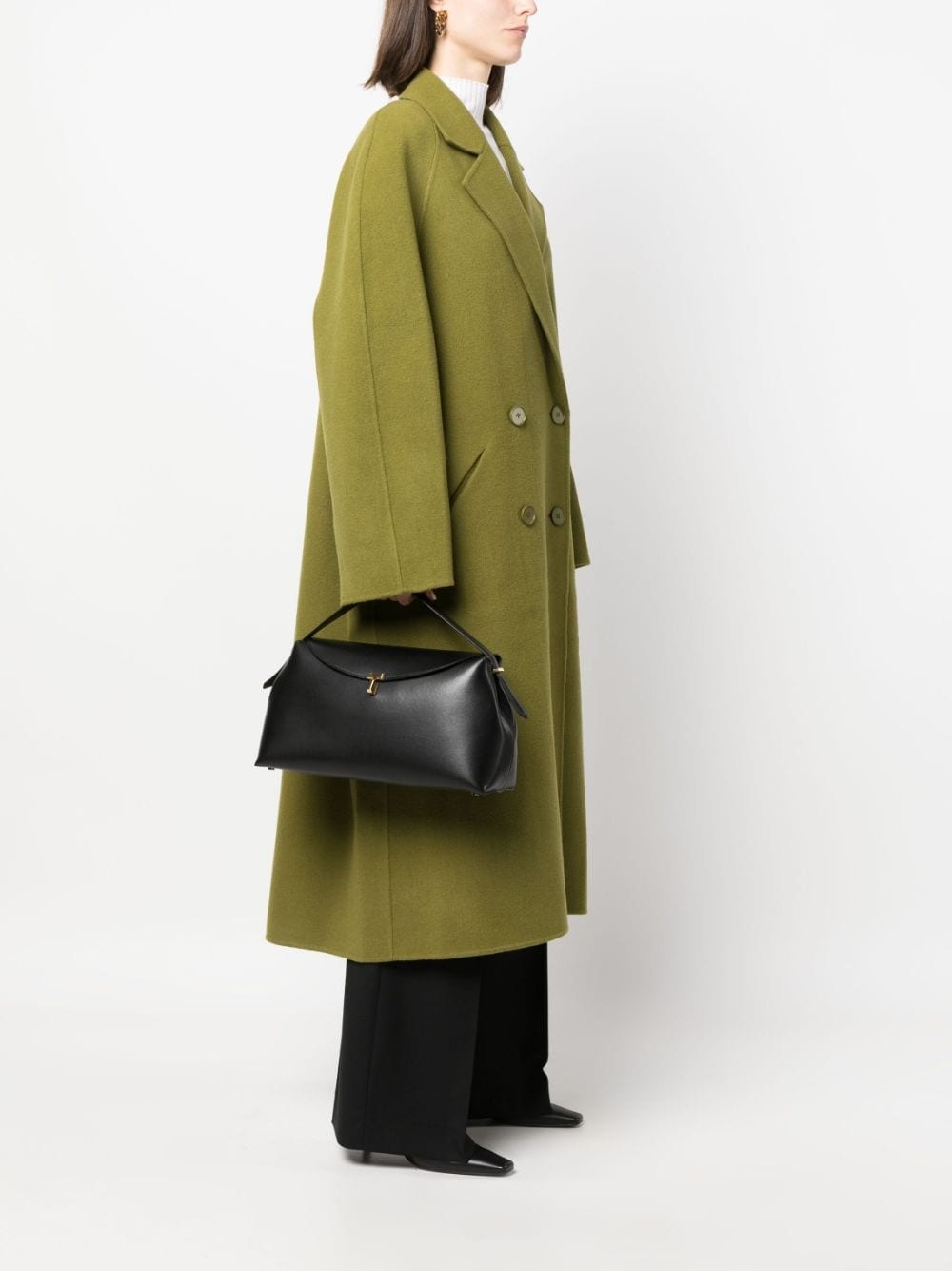 T-Lock leather top handle bag - 2