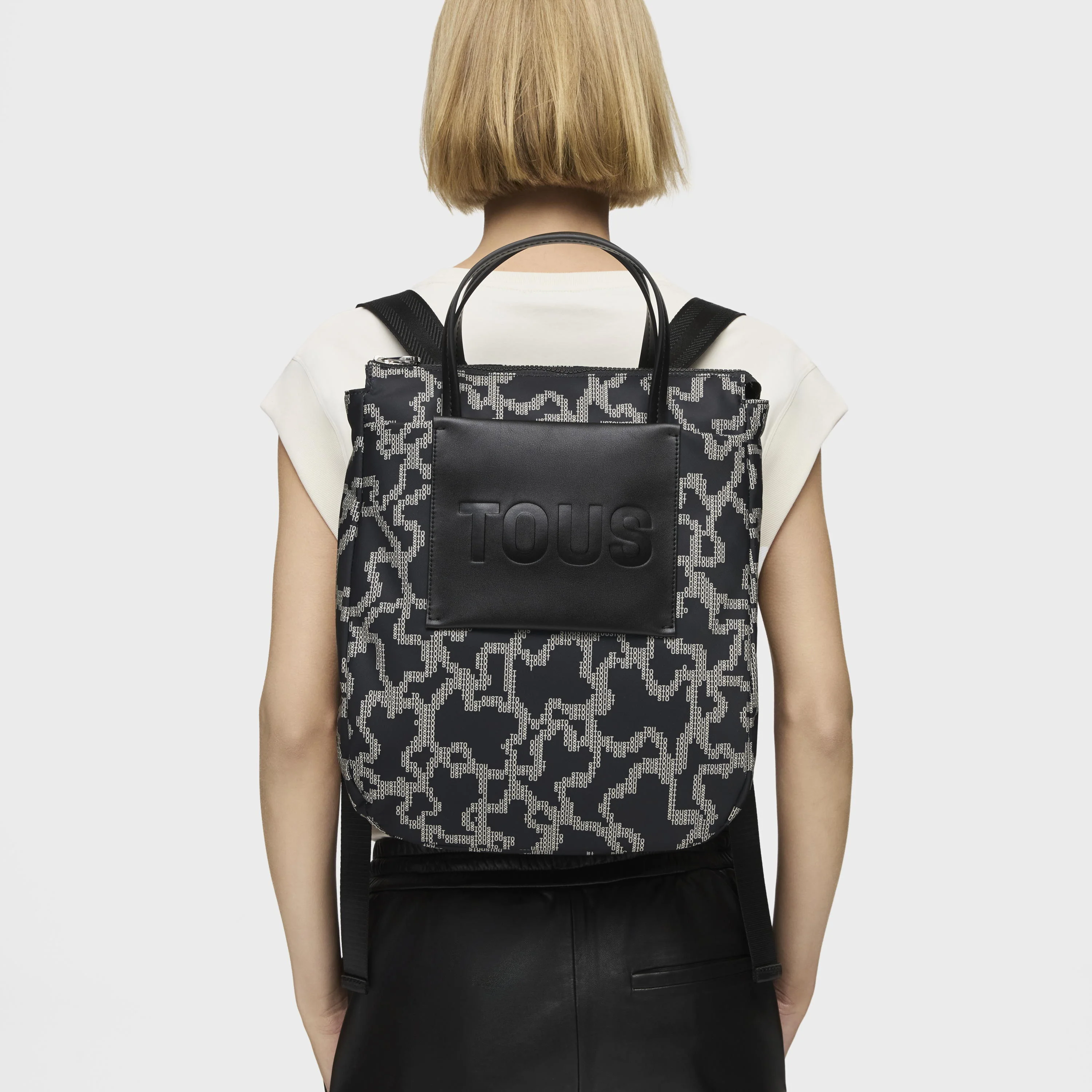 Black Backpack Kaos Pix Soft - 1