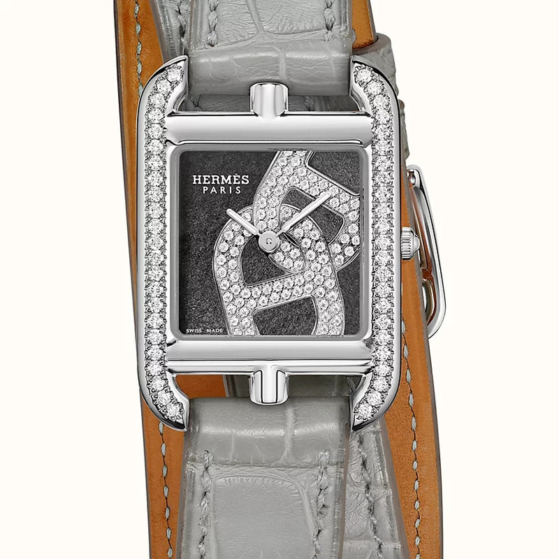 Hermès Cape Cod Chaine d'Ancre Joaillier watch, 23 x 23 mm outlook
