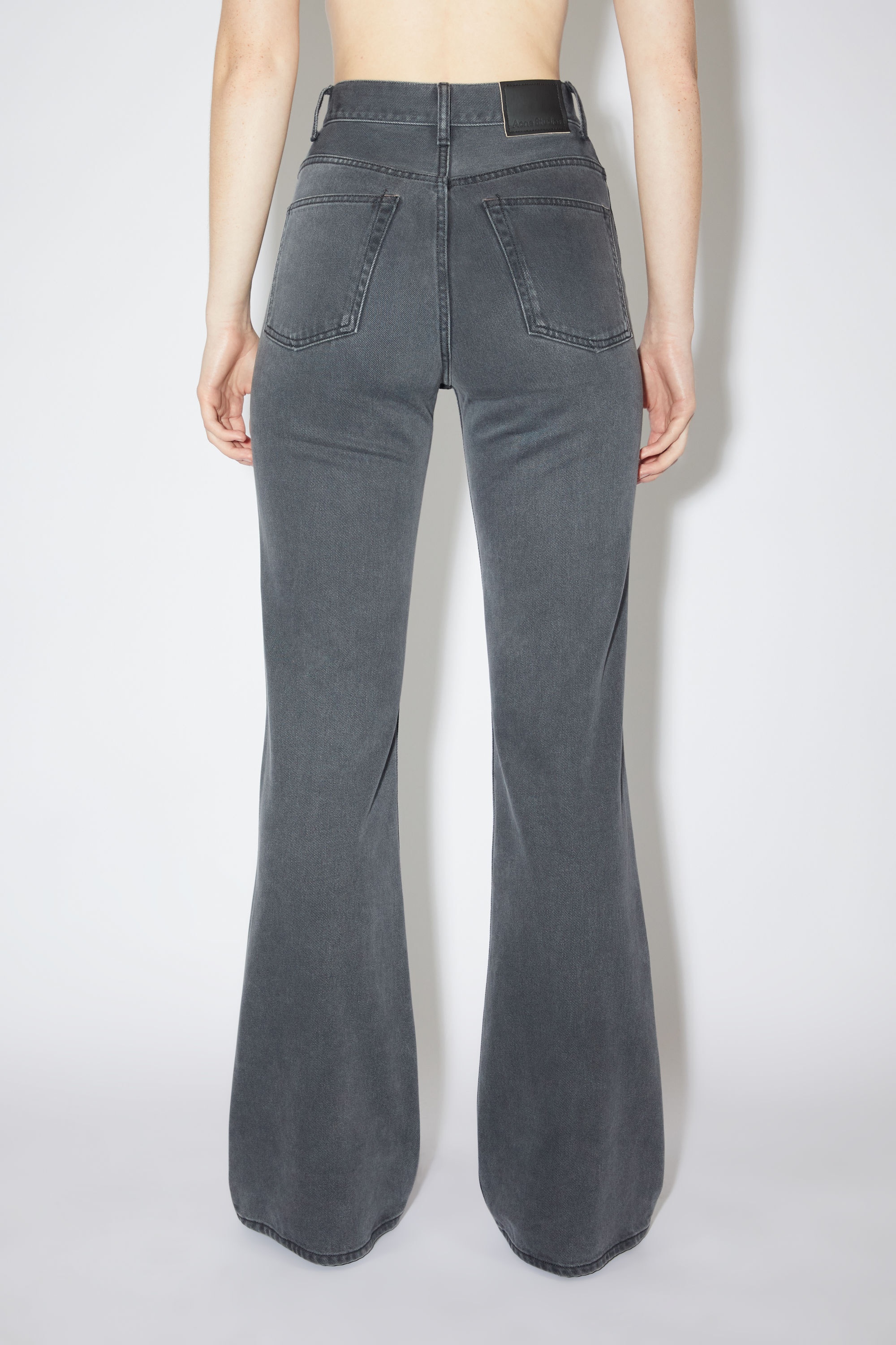 Bootcut fit jeans - Dark grey - 4