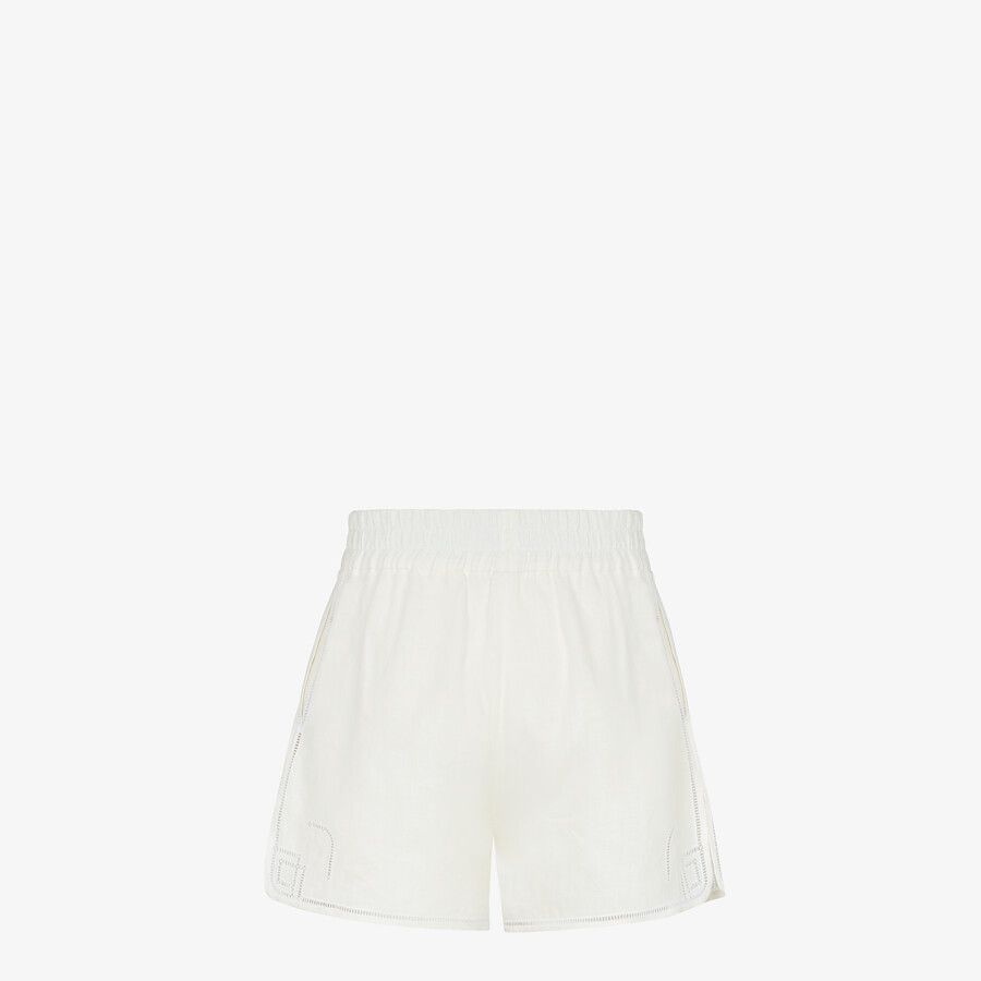 Natural hemp fabric shorts - 2