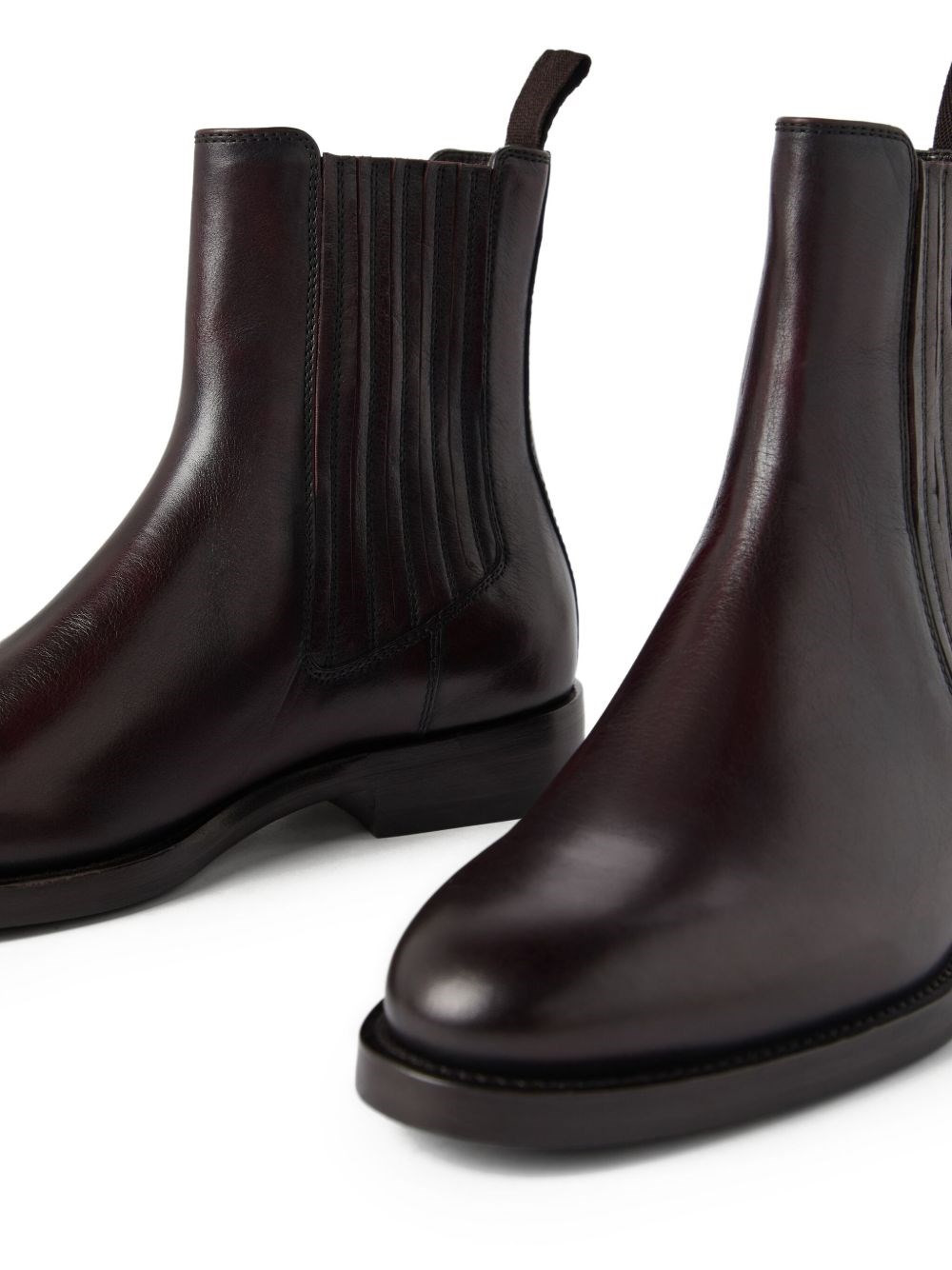 Leather chelsea boots - 4