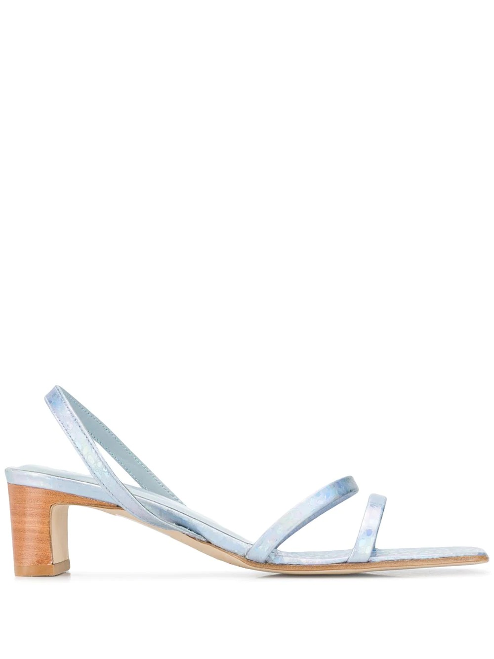 block-heel strappy sandals - 1