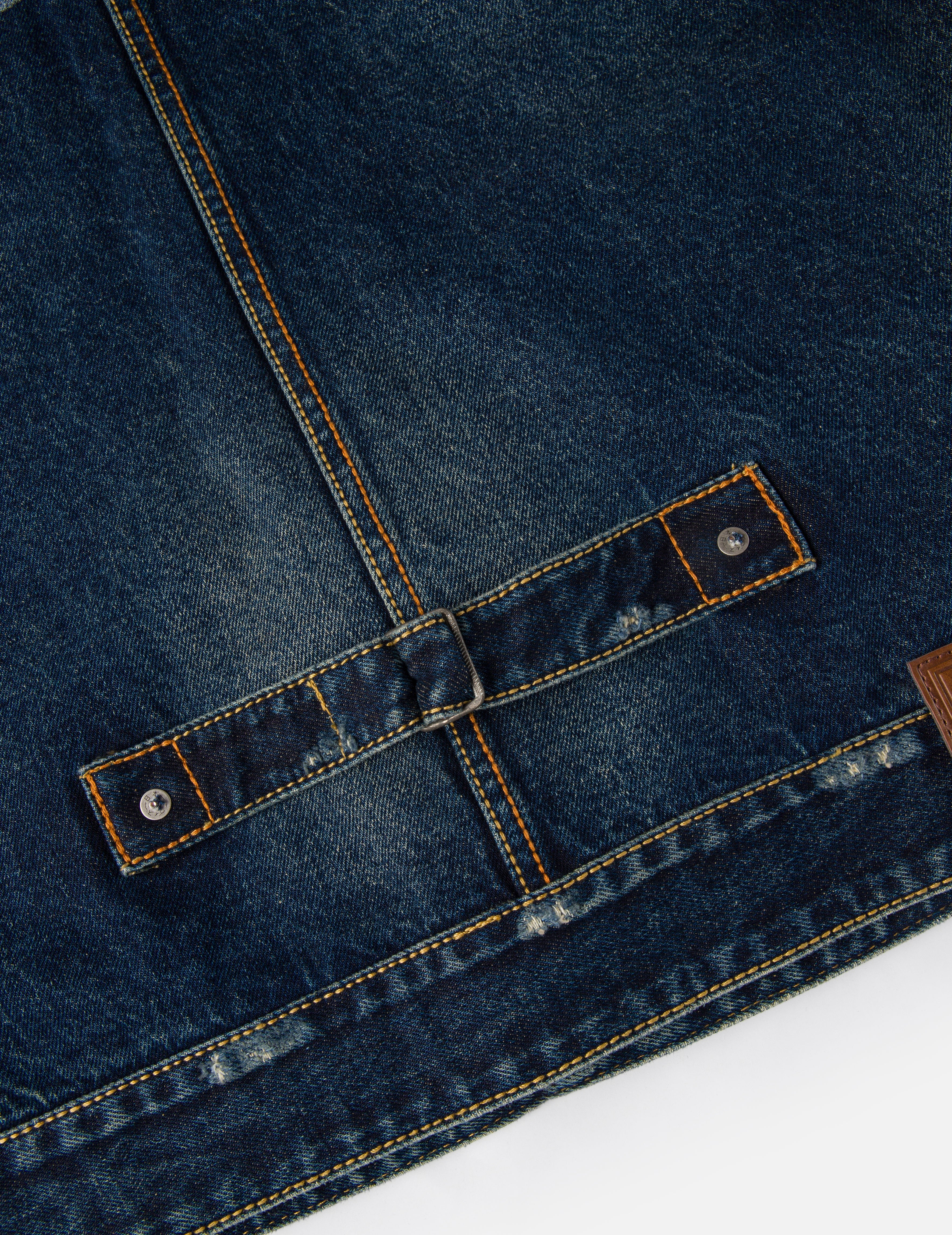 EVISU X GDC Washed Relax Fit Denim Jacket - 13