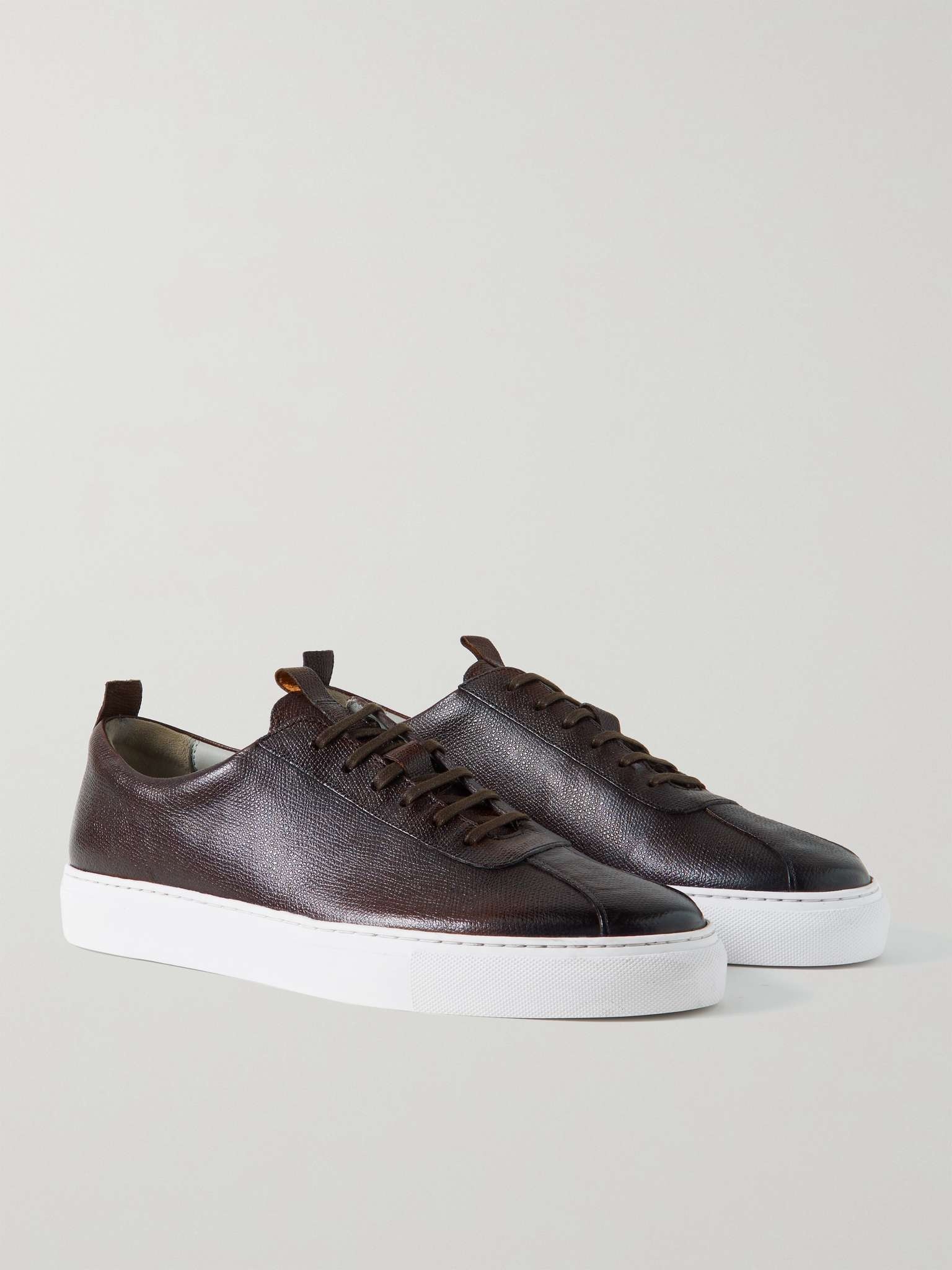 Full-Grain Leather Sneakers - 4