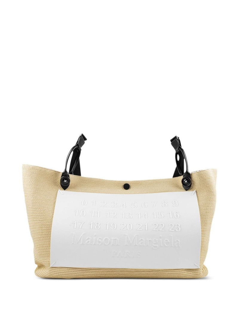 logo-patch tote bag 1