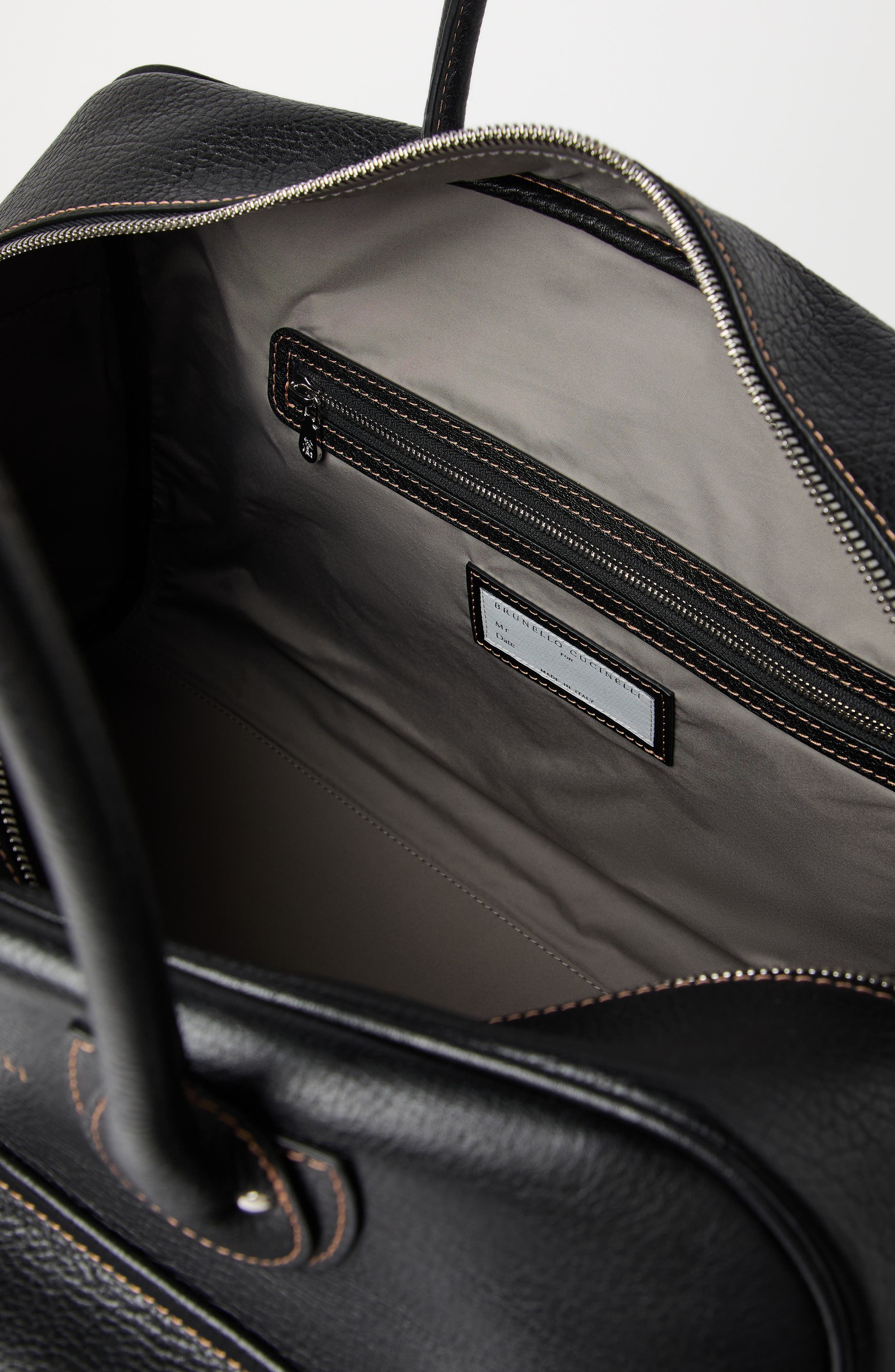 Brunello Cucinelli Weekender bag in Black at Nordstrom - 6