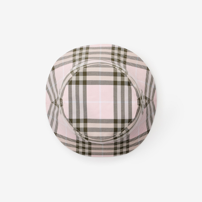 Burberry Check Cotton Bucket Hat outlook