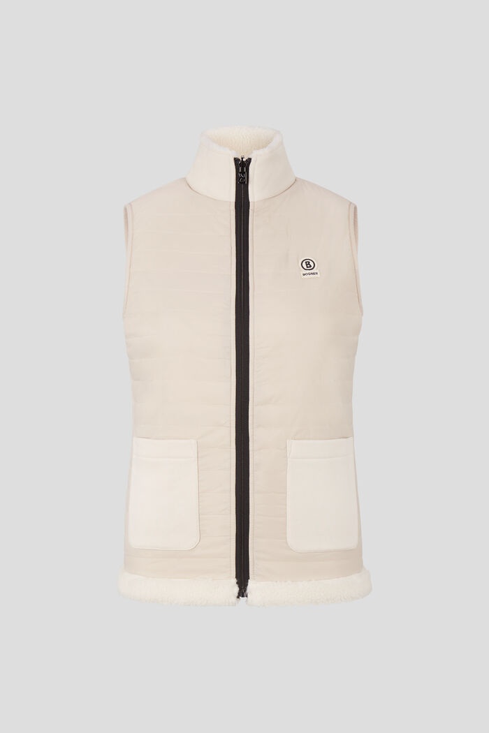 Hilla Reversible waistcoat in Off-white - 7
