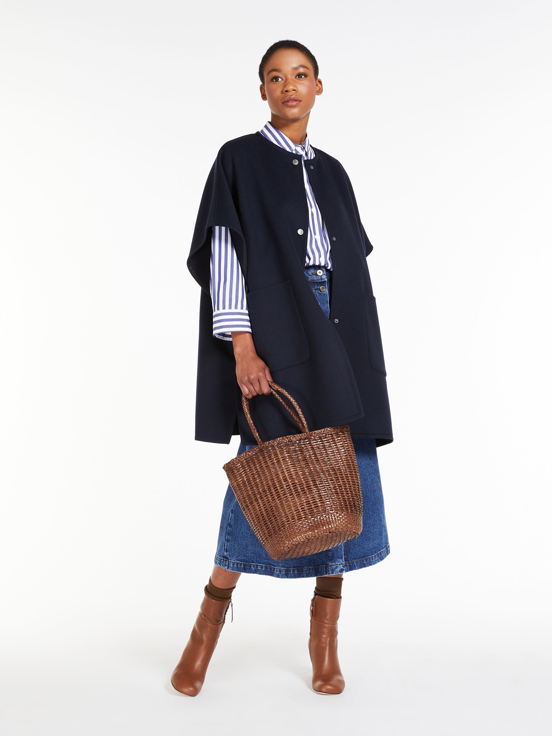 DRINA Wool cape - 2
