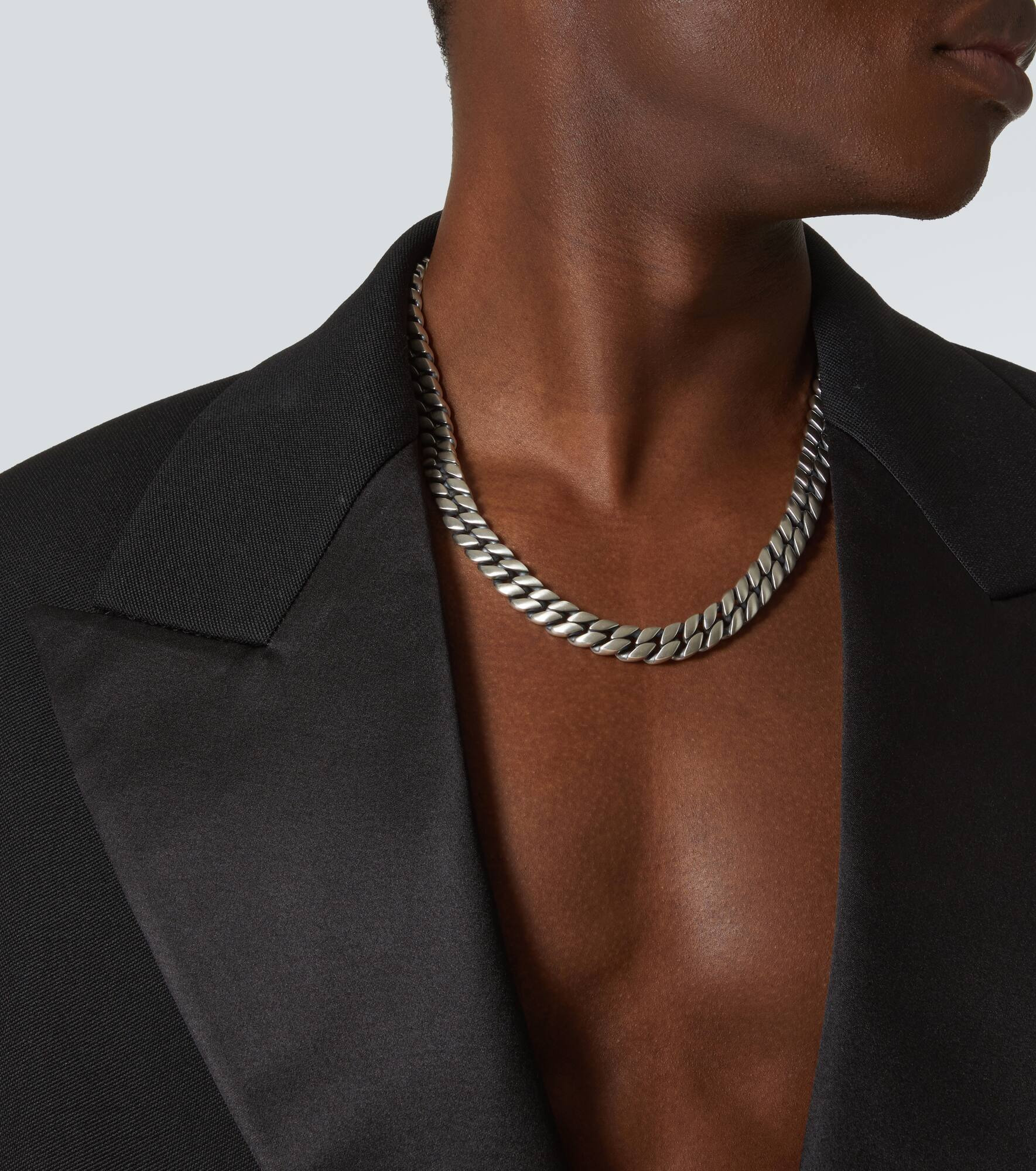 Sterling silver chain necklace - 2