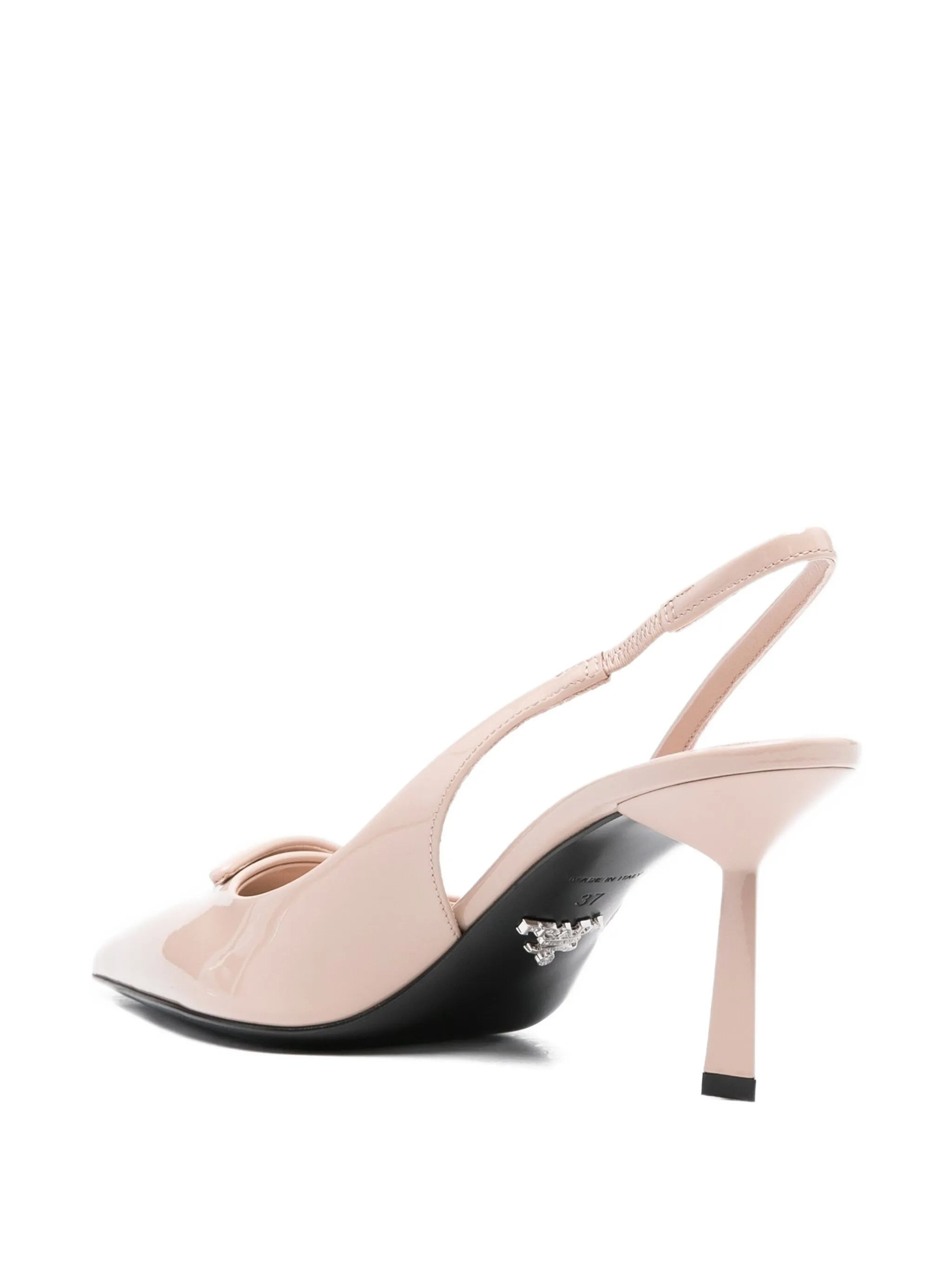 Prada 80mm Slingback Pointed-toe Pumps - 3