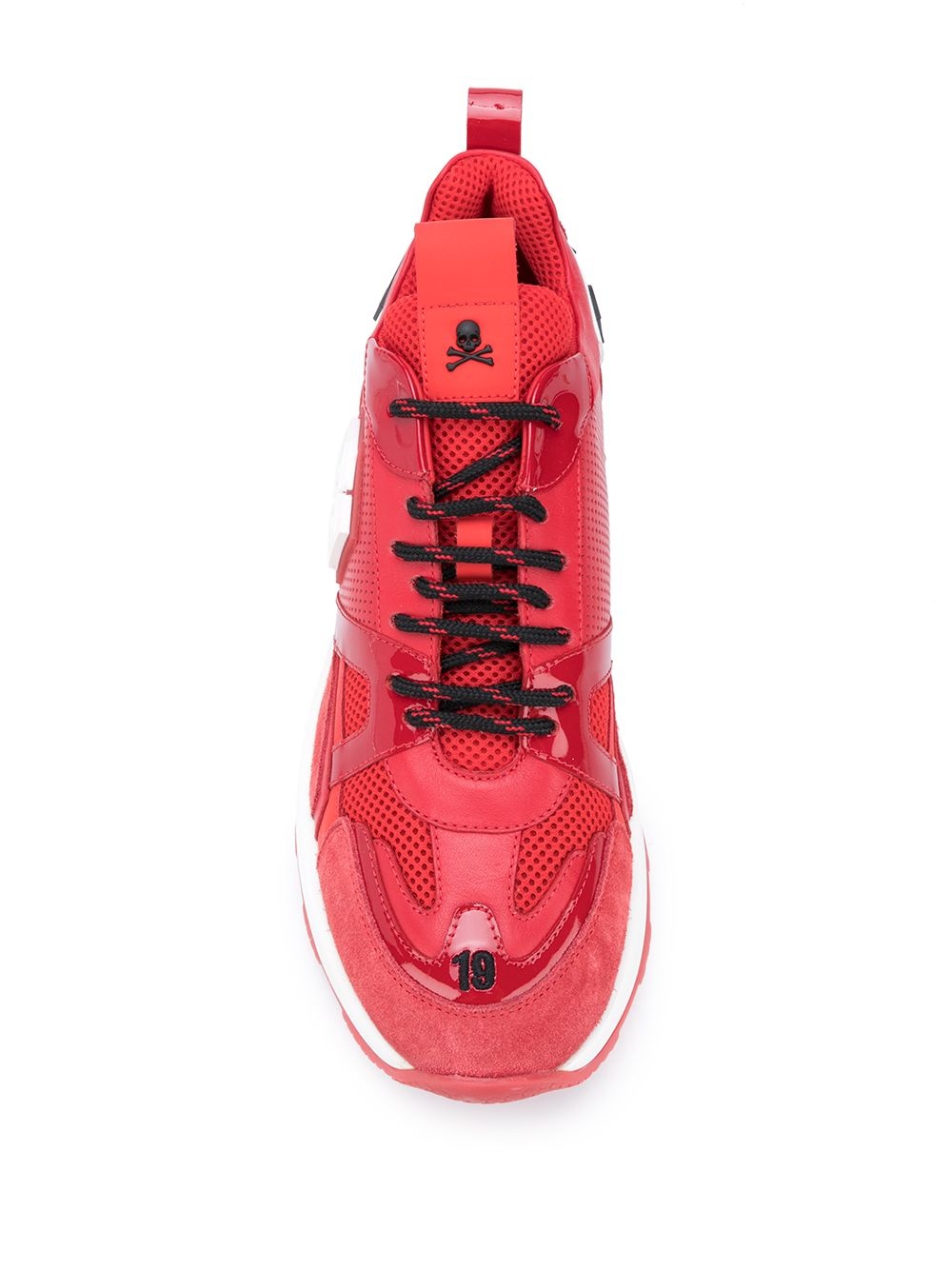 Runner Hexagon lace-up sneakers - 4