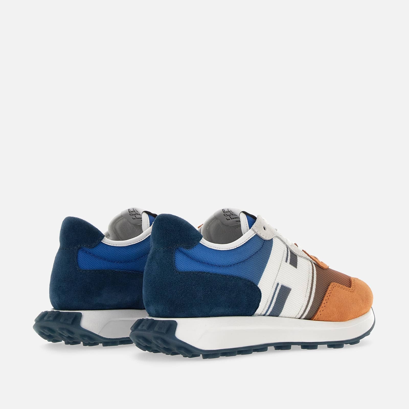 Sneakers Hogan H601 Blue Orange White - 3