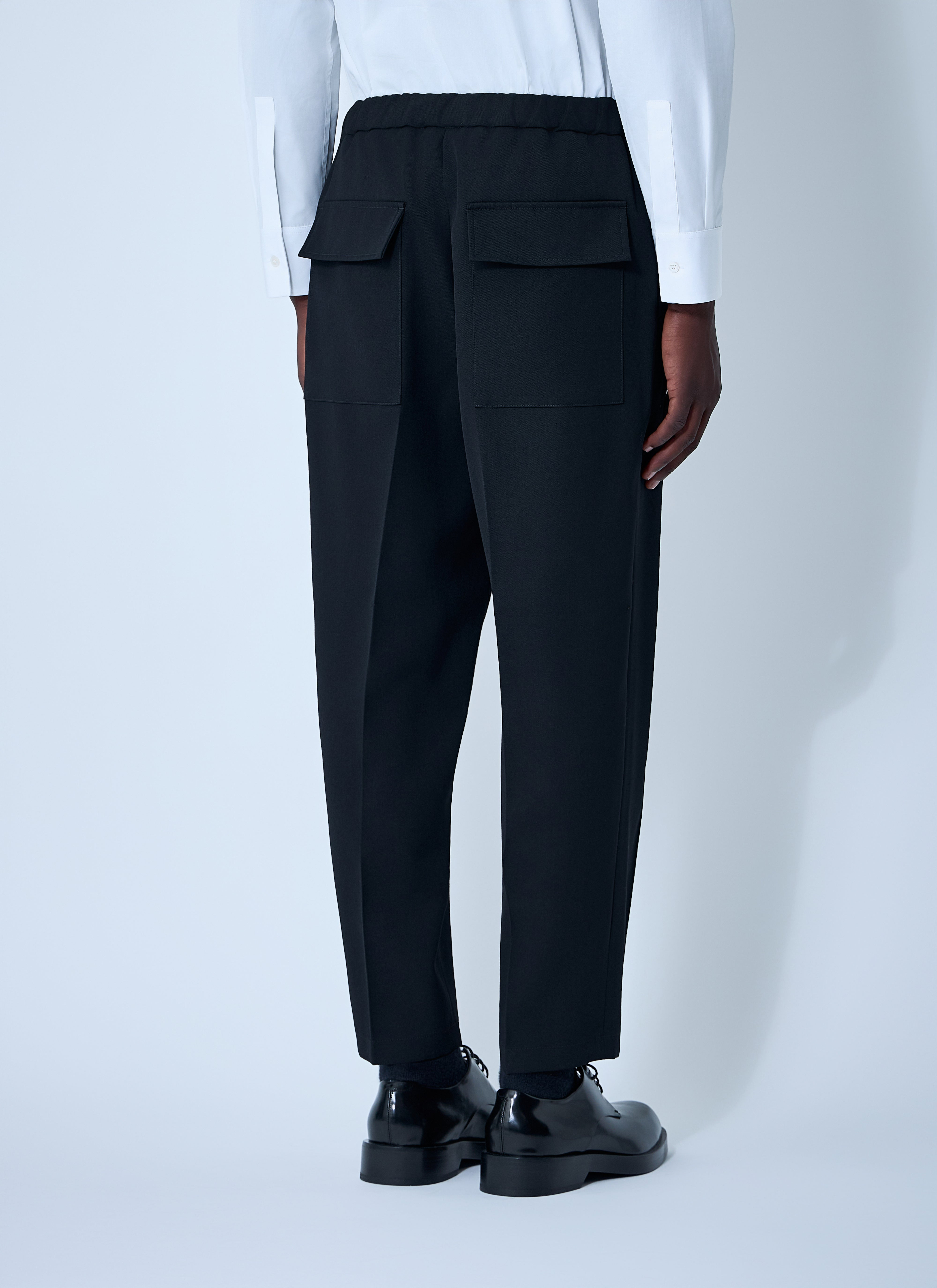 Jil Sander Men Tailored Wool Pants - 4