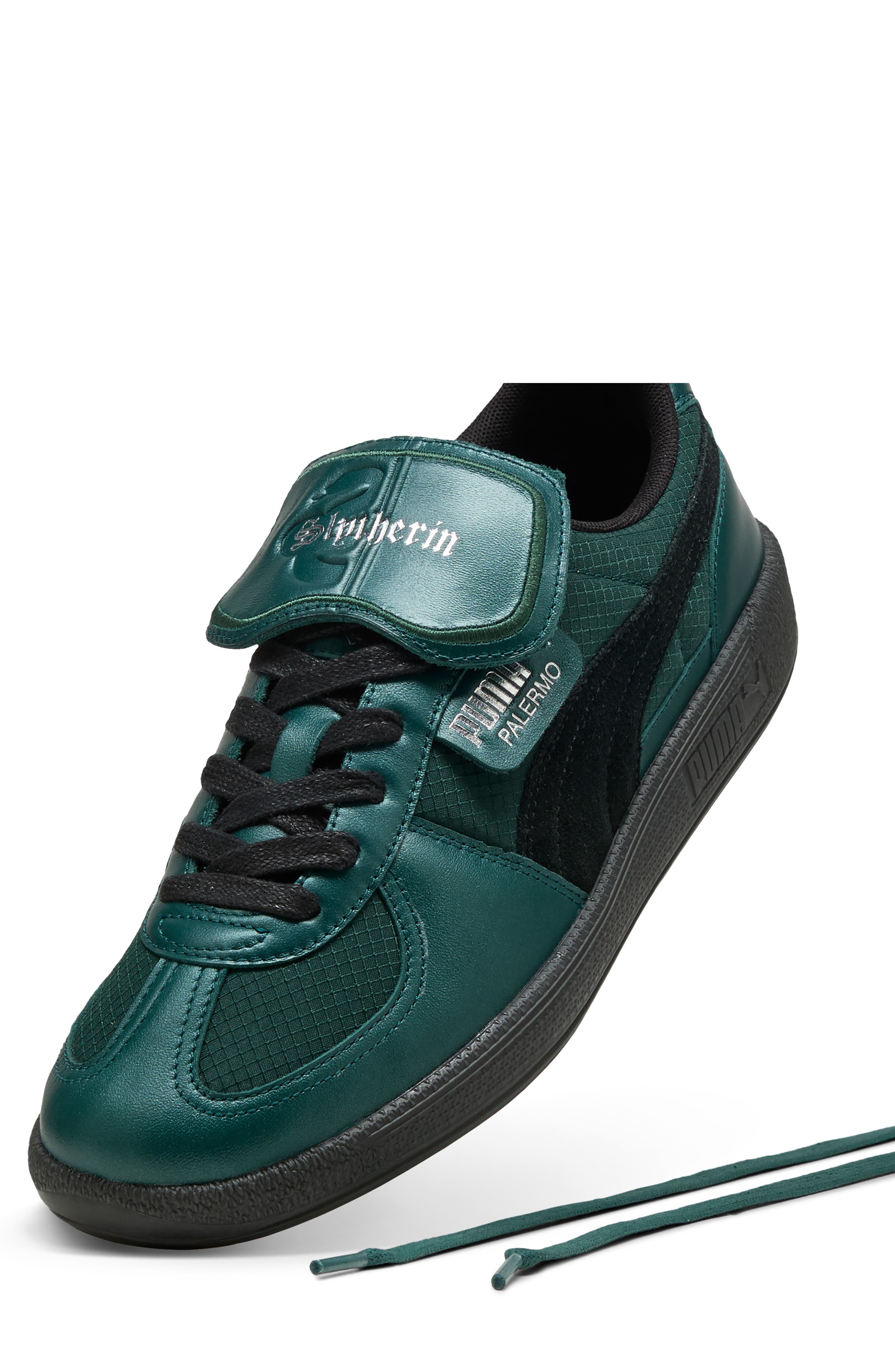 PUMA x Harry Potter™ Palermo 2 Sneaker in Dark Myrtle-Puma Black at Nordstrom - 6