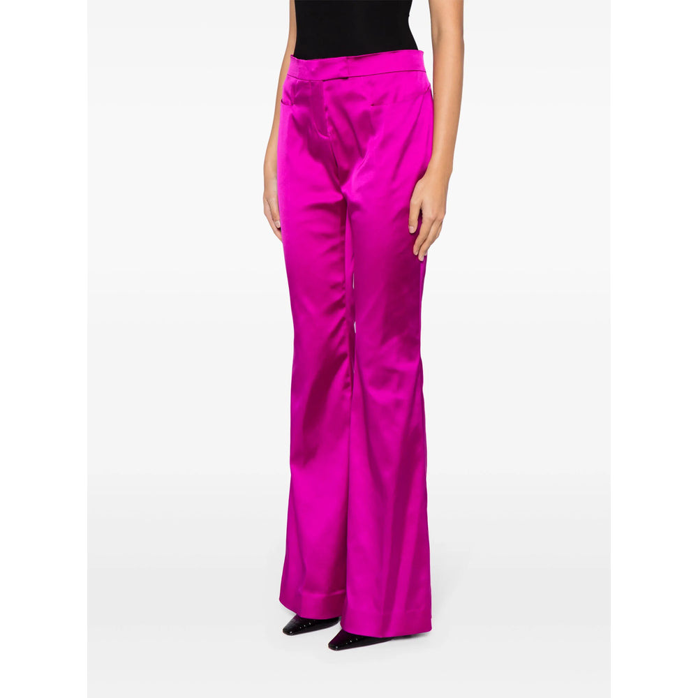 Tom Ford Purple Trousers - Flared Trousers Women - 4